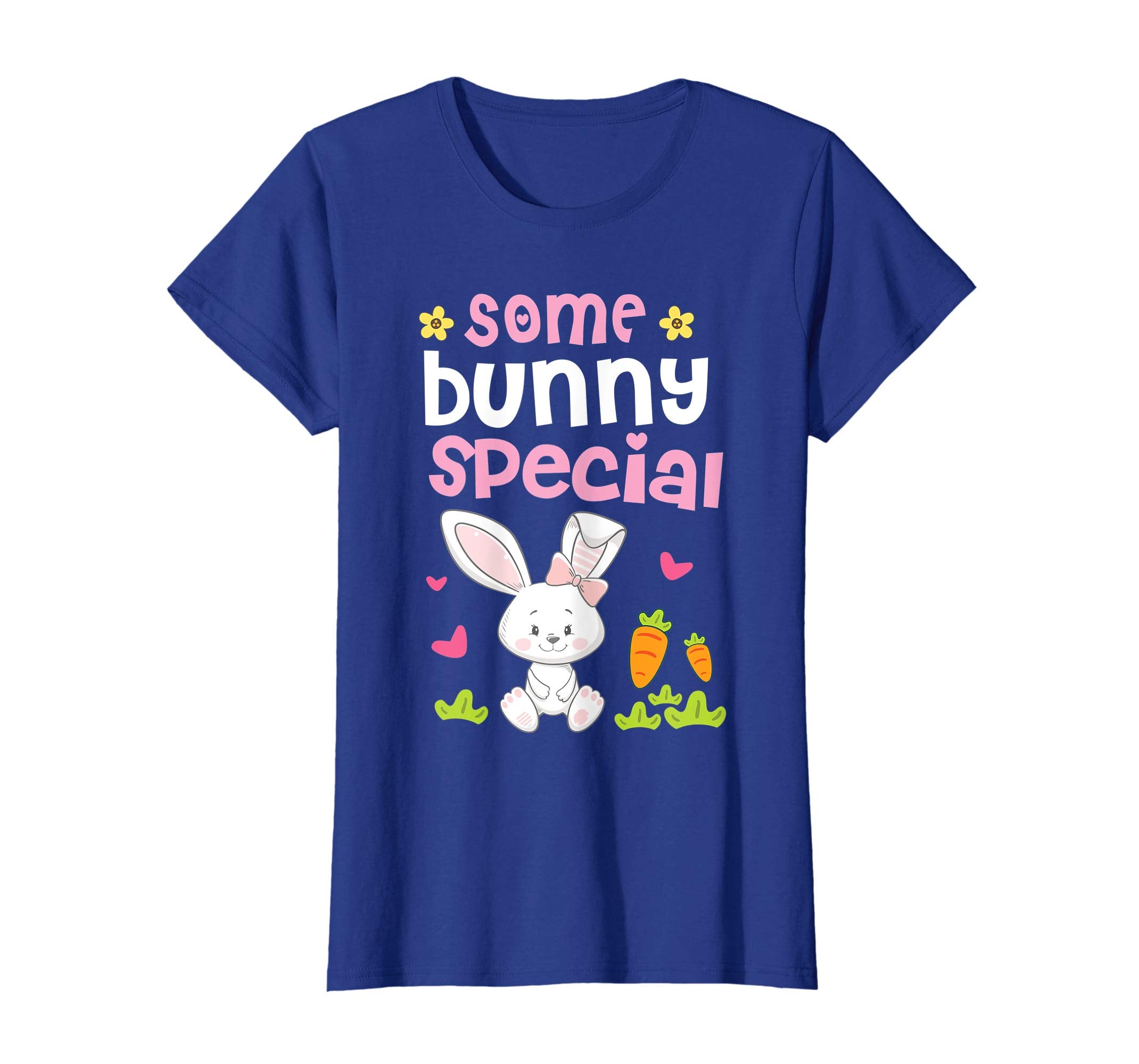 Heart Flower Carrot Bunny Easter Shirt Some Bunny Special