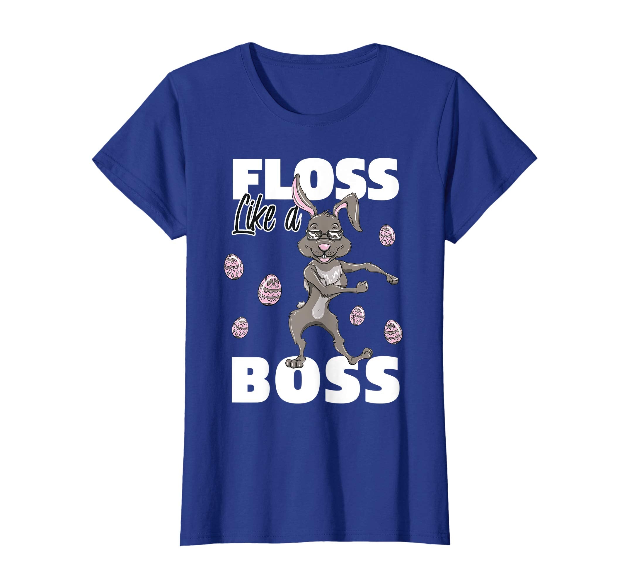 Boys Flossing Easter Bunny T-Shirt Kids Floss Like A Boss