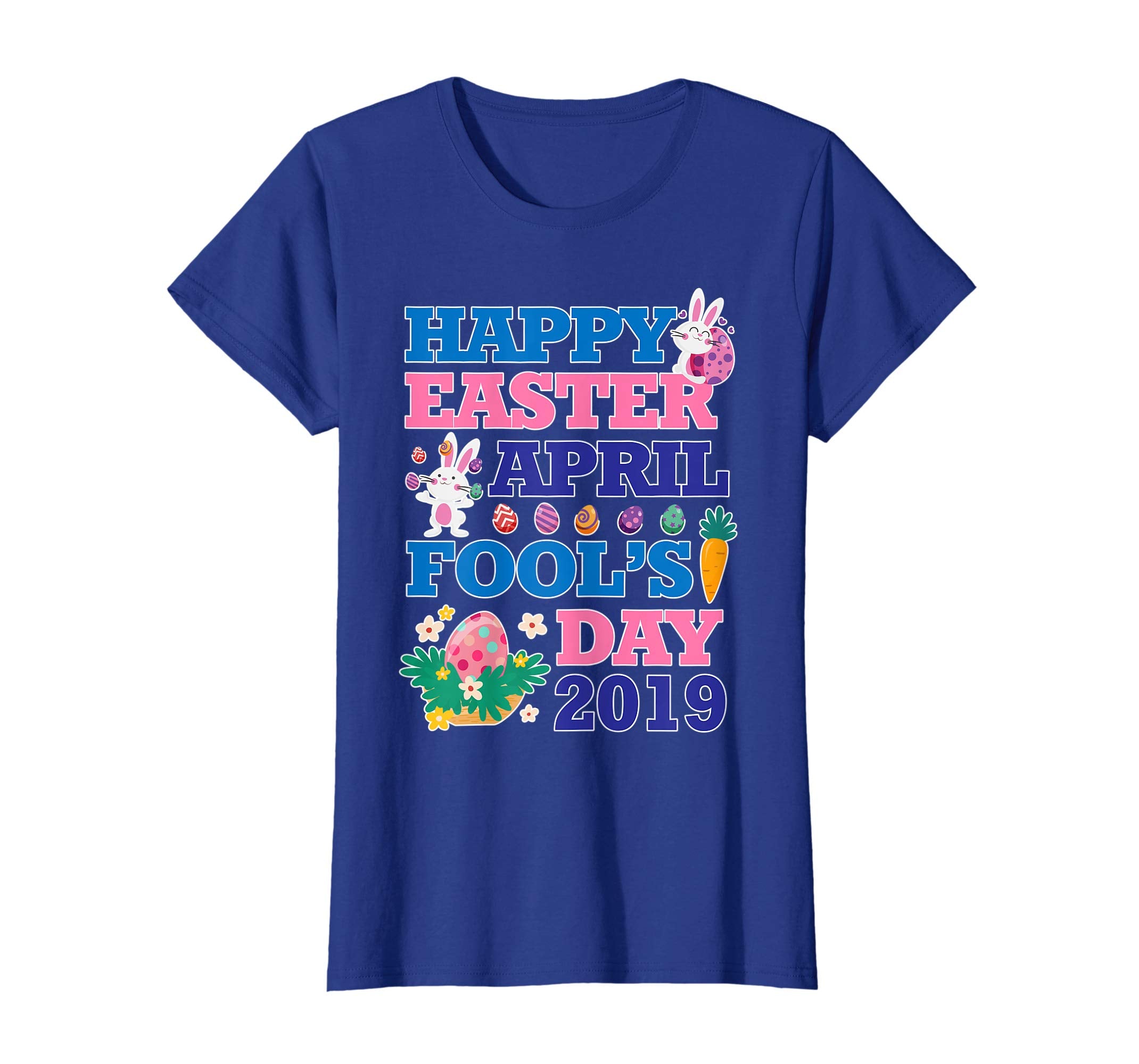 Bunny &amp; Carrot Easter Egg Happy Easter April Fool's Day 2019