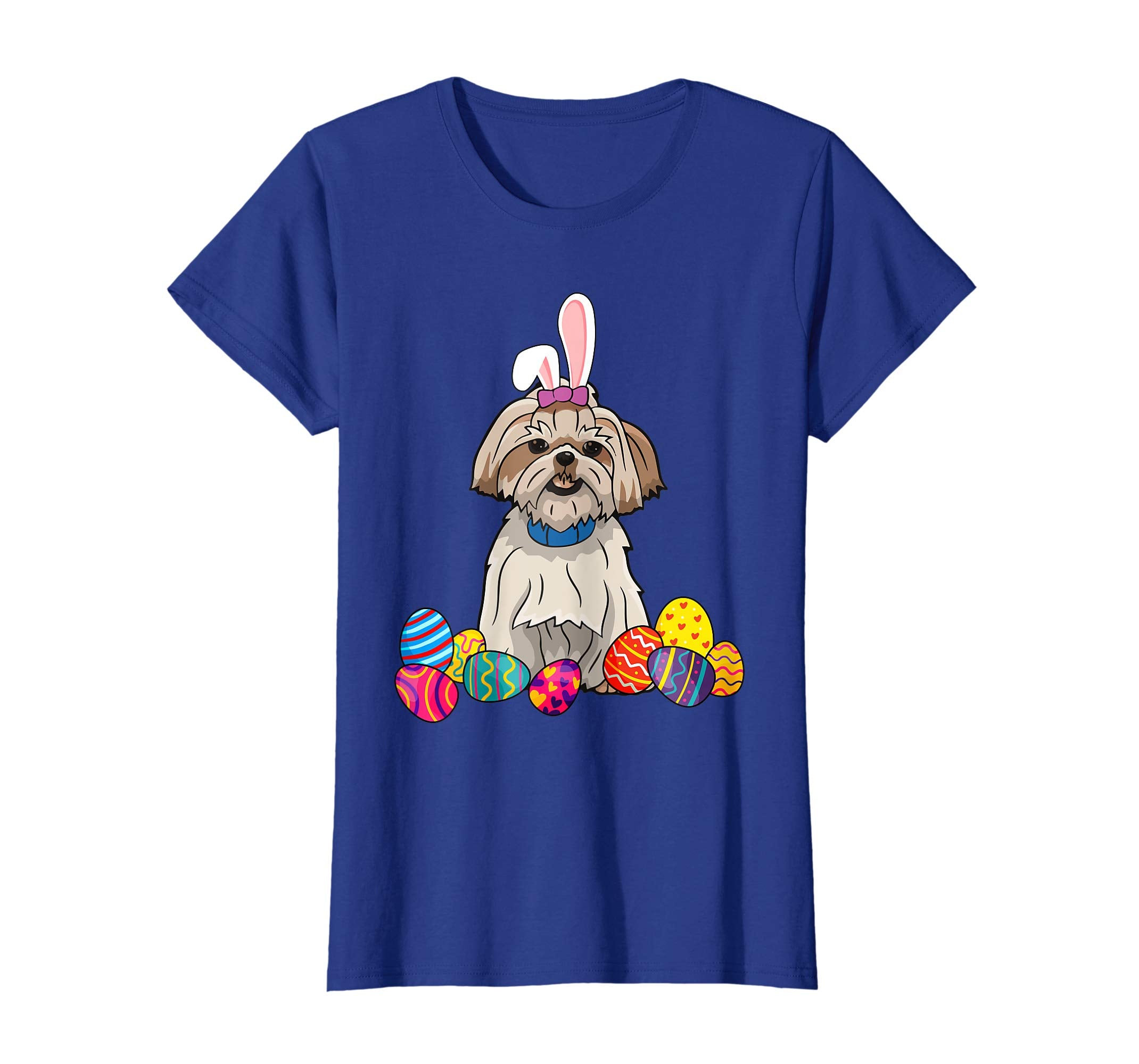 Shih Tzu Bunny Ear With Egg Easter Easter Day Shirt