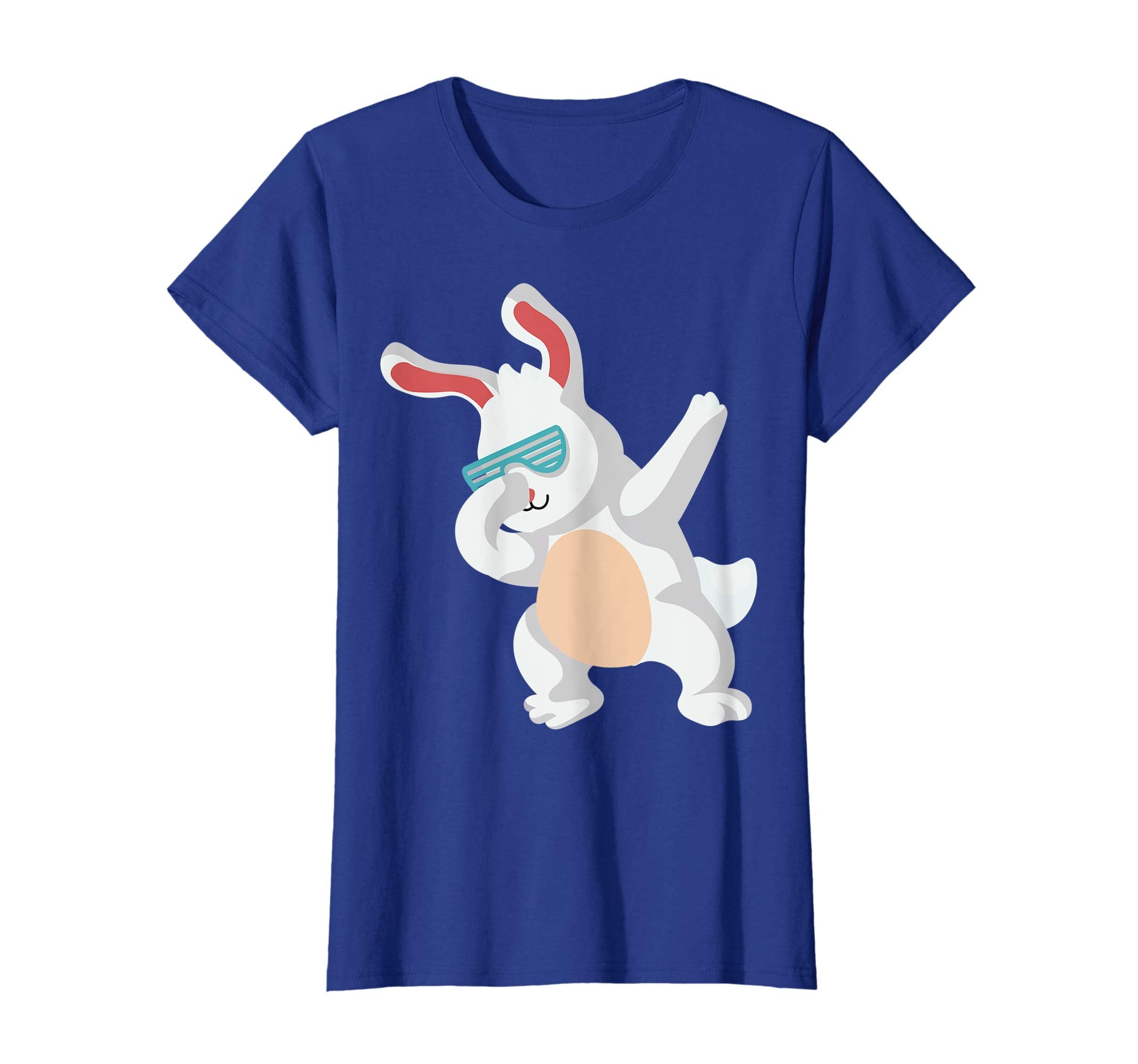 Bunny Dabbing T Shirt Funny Easter Shirt Gift for Boys Men