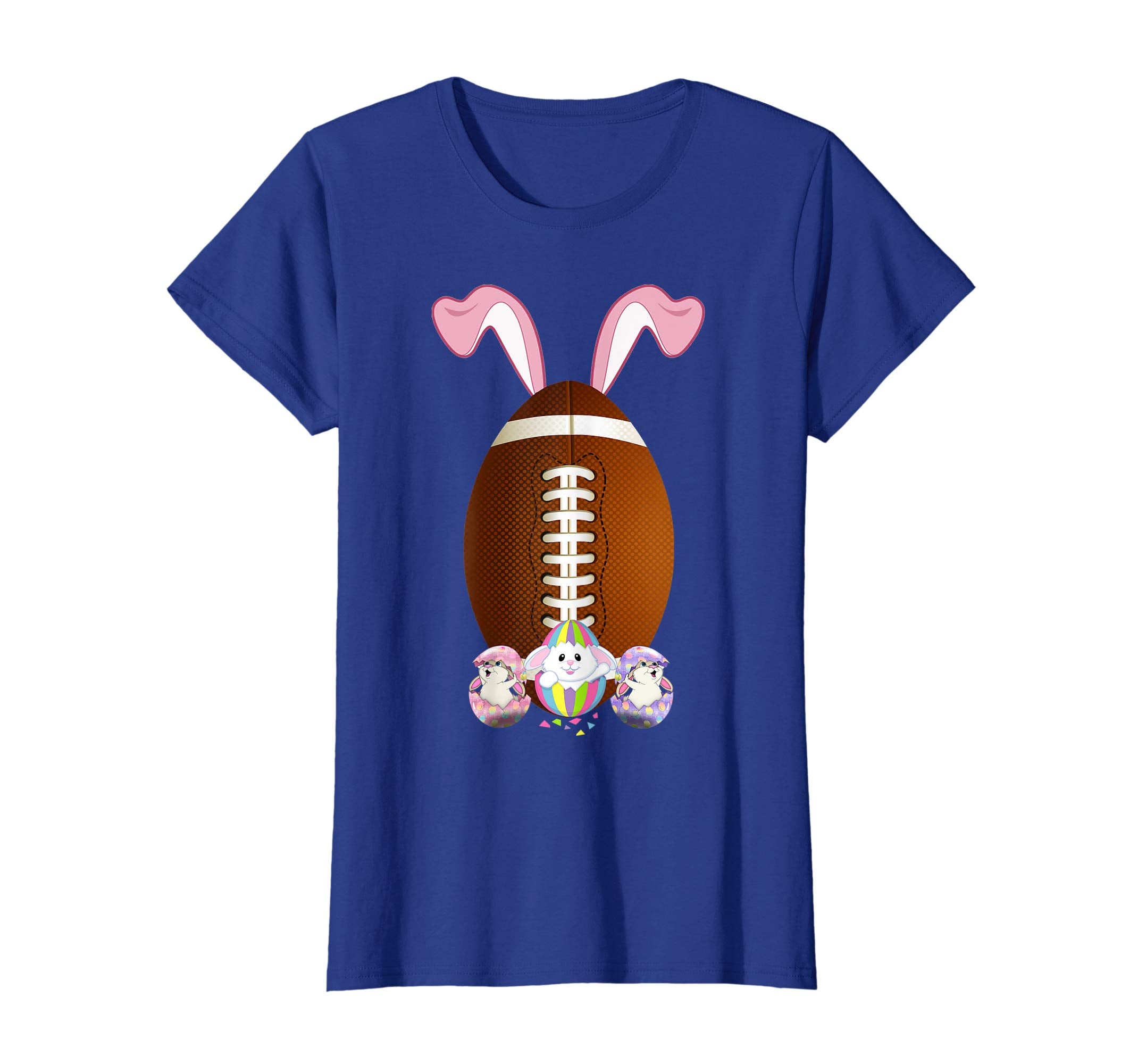 Football Easter Bunny Egg T-Shirt Funny For Men Women