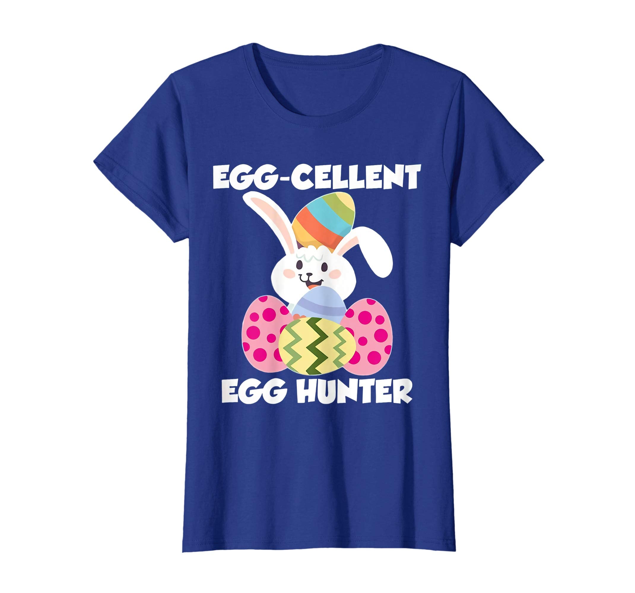 Egg-cellent Egg Hunter Easter T-Shirt Boys Girls Bunny Gift