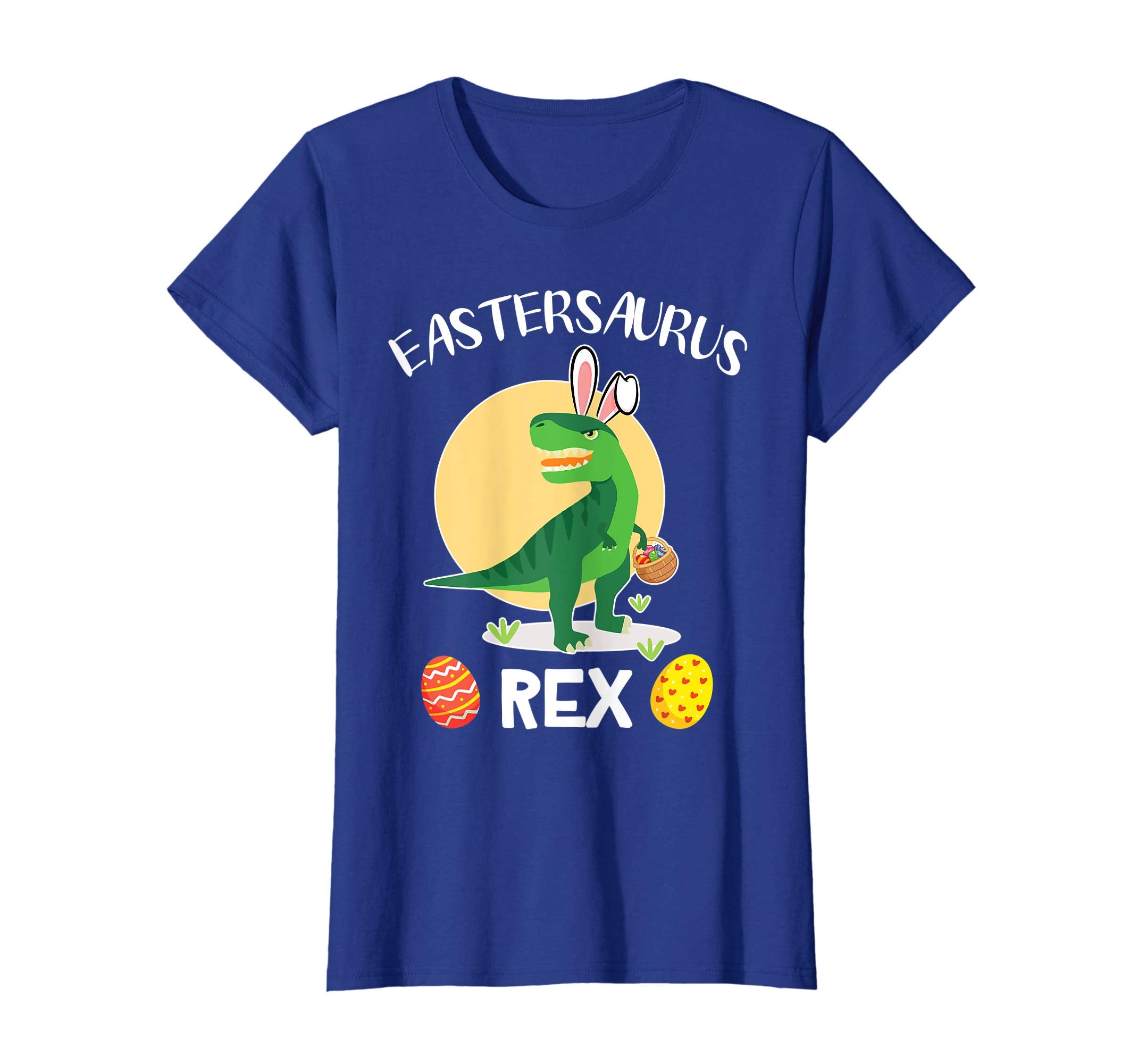 Dinosaur T-rex Bunny Easter Eggs Eastersaurus Rex Shirt