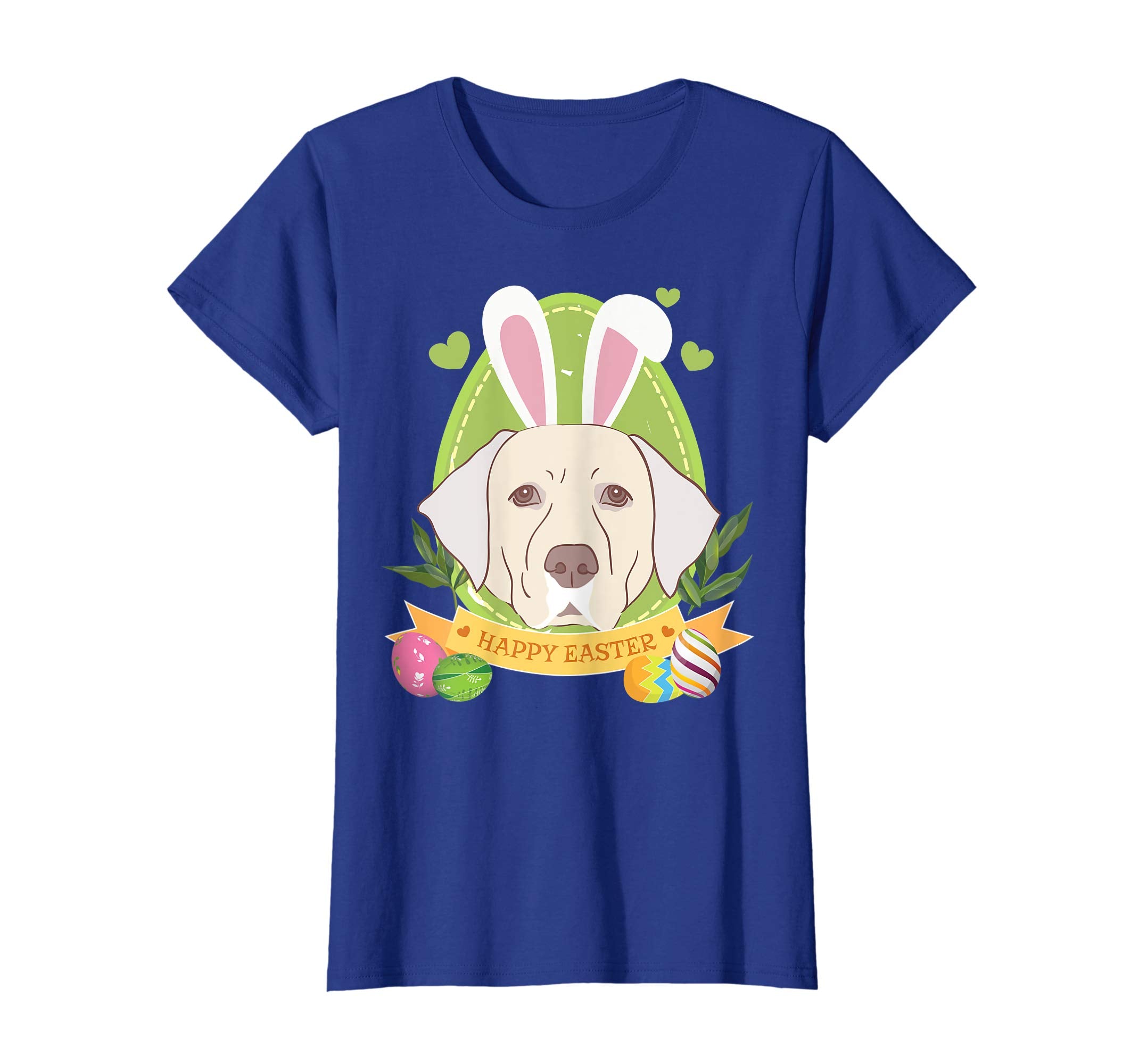 Bunny Labrador Retriever Dog Easter Day Lovers T-Shirt Egg