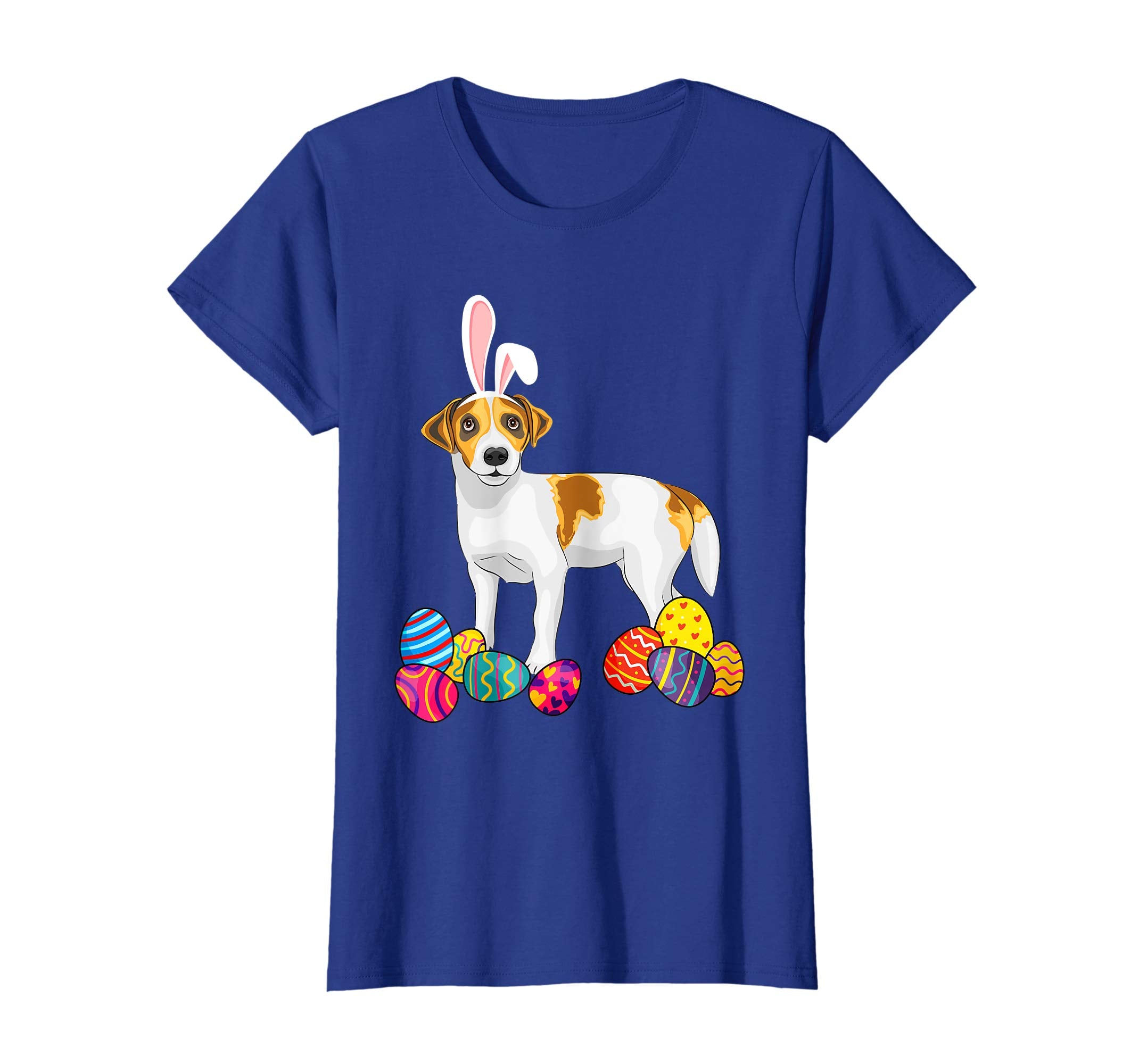 Russell Terrier Bunny Ear With Egg Easter Easter Day Shirt