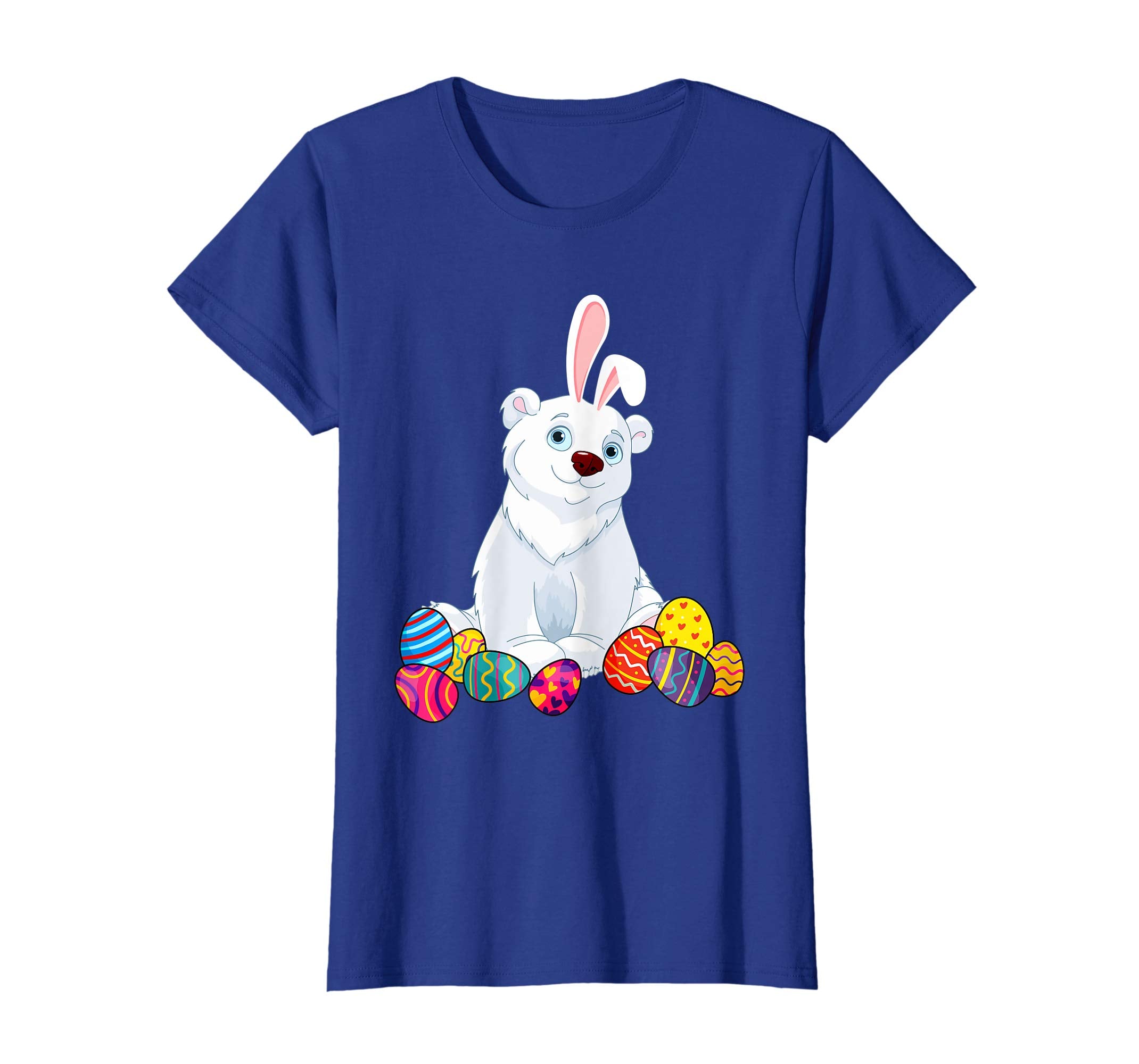 Polar Bear Bunny Ear With Egg Easter Easter Day Shirt