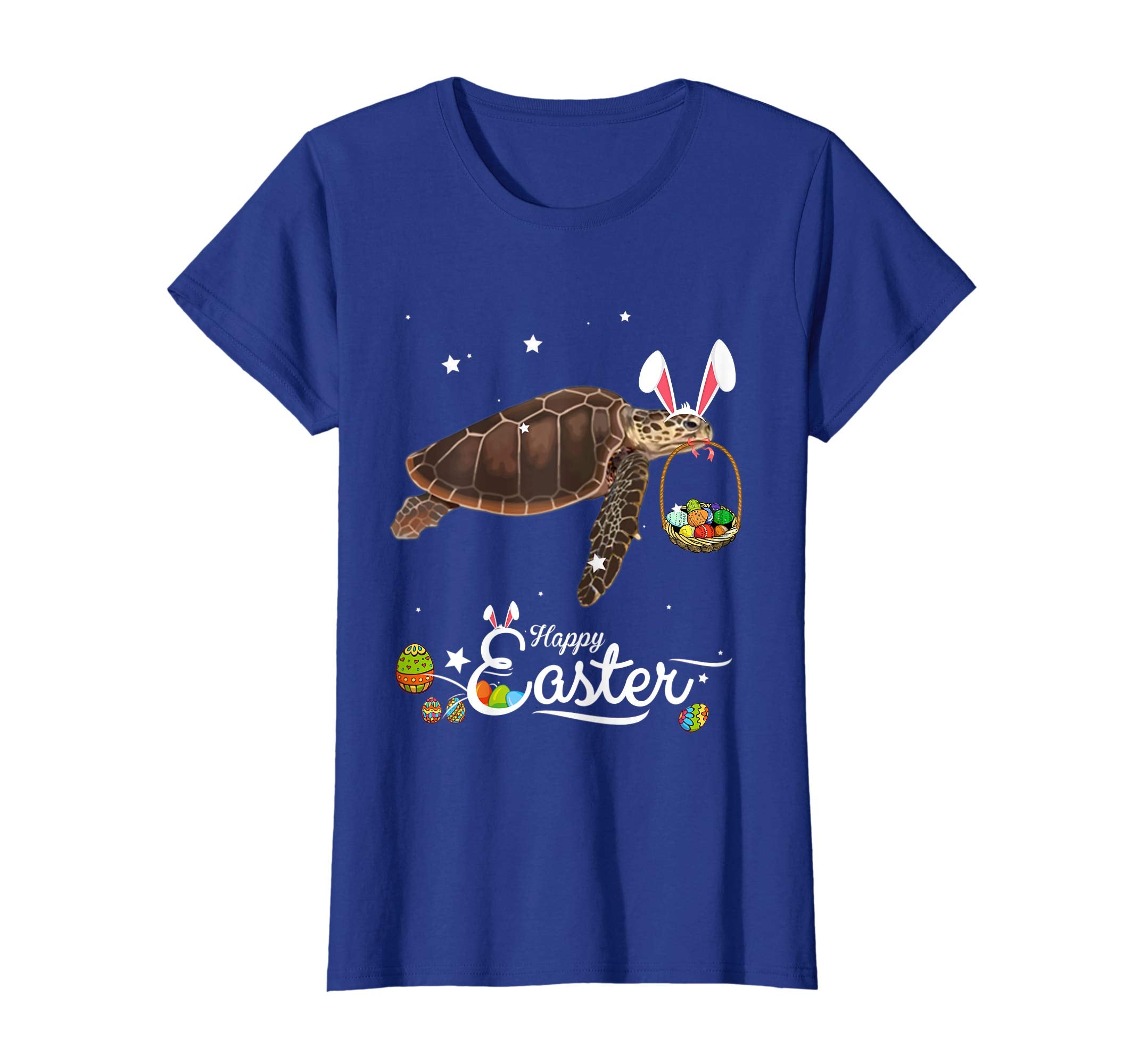 Cute Easter Turtles with Bunny Ears and Eggs T Shirt
