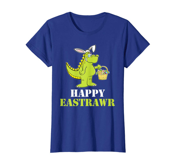 Happy Easter Bunny T-Rex Tee Dino Eggs Basket T-Shirts Gift