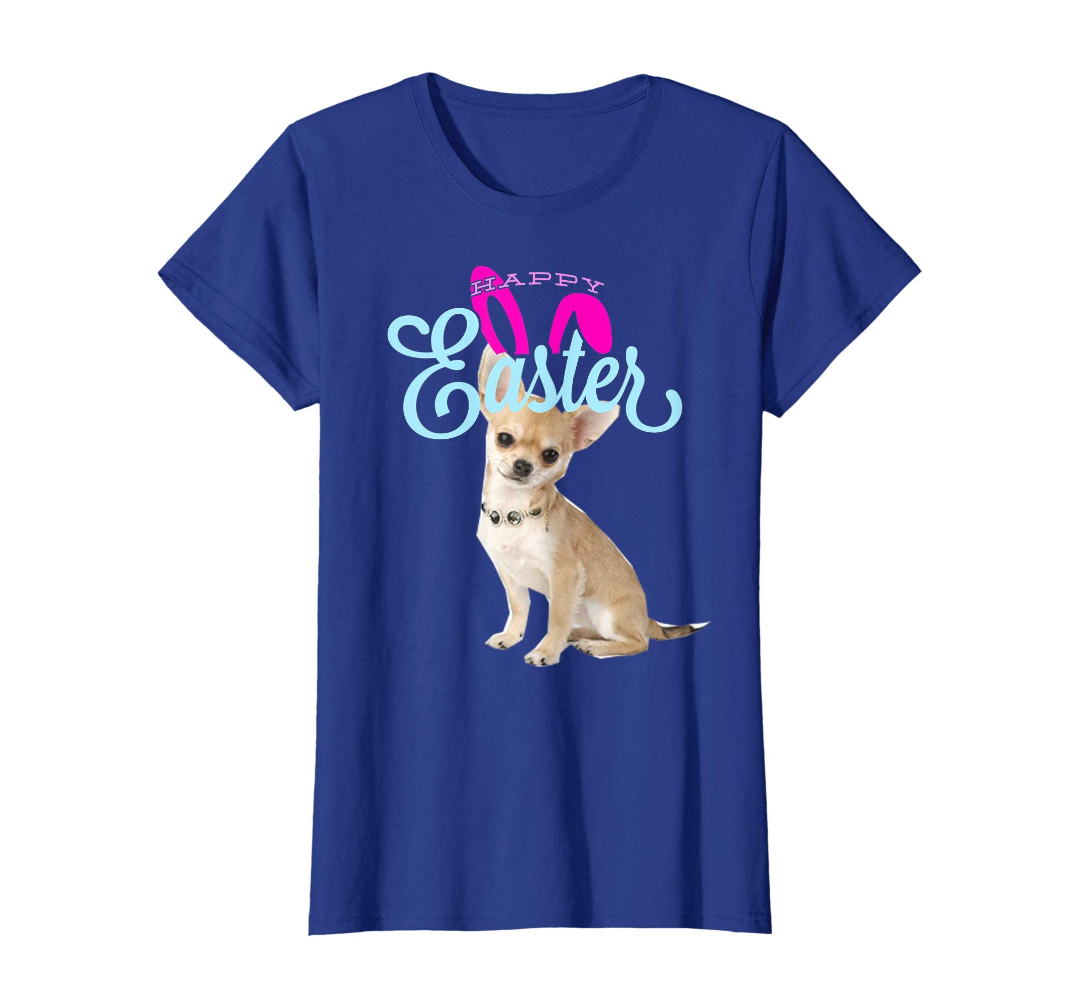 Easter Bunny Chihuahua Tshirt Dog Men Women Gift Easter Day