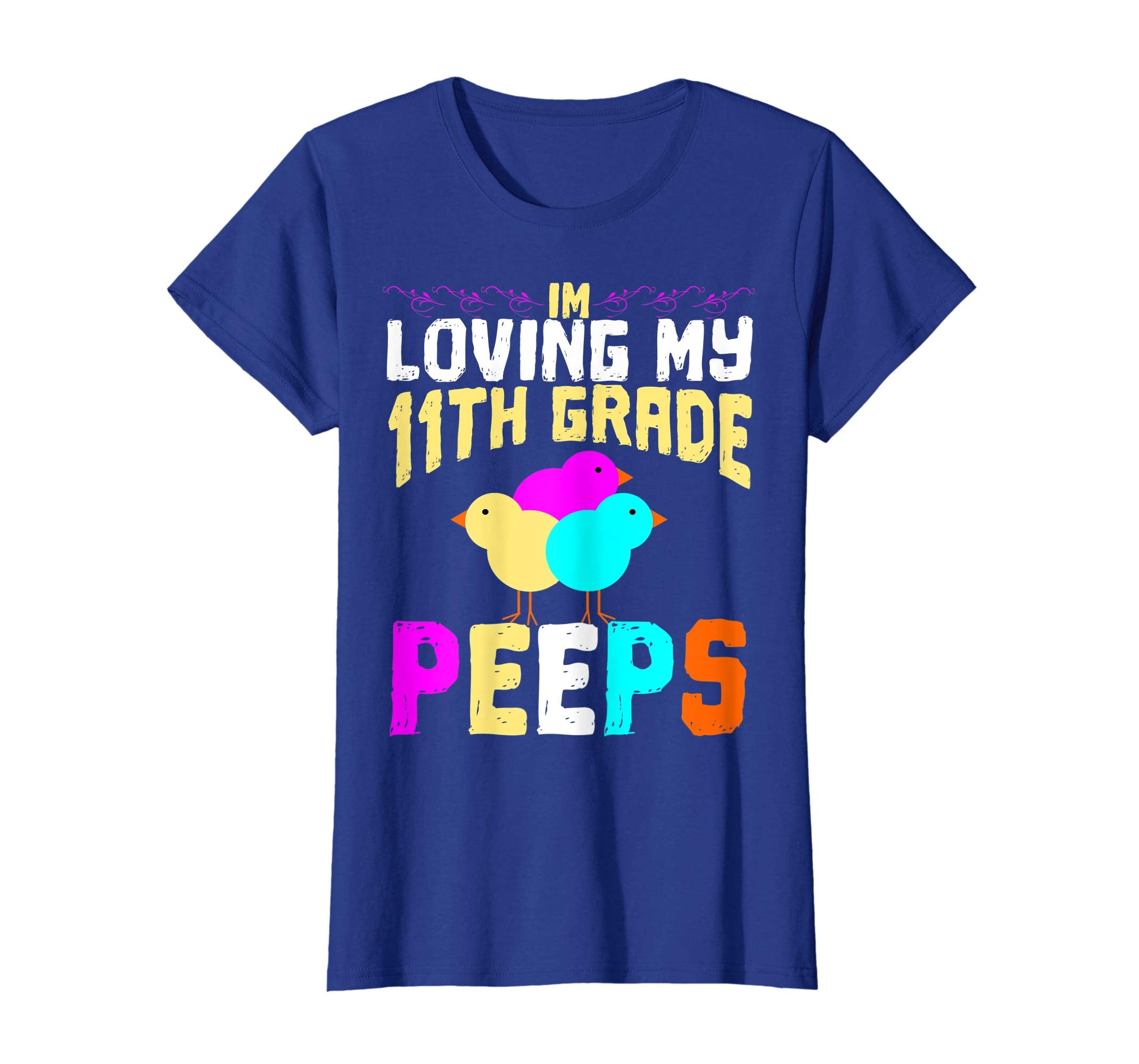11th Grade Peeps Easter TShirt Teacher Gift