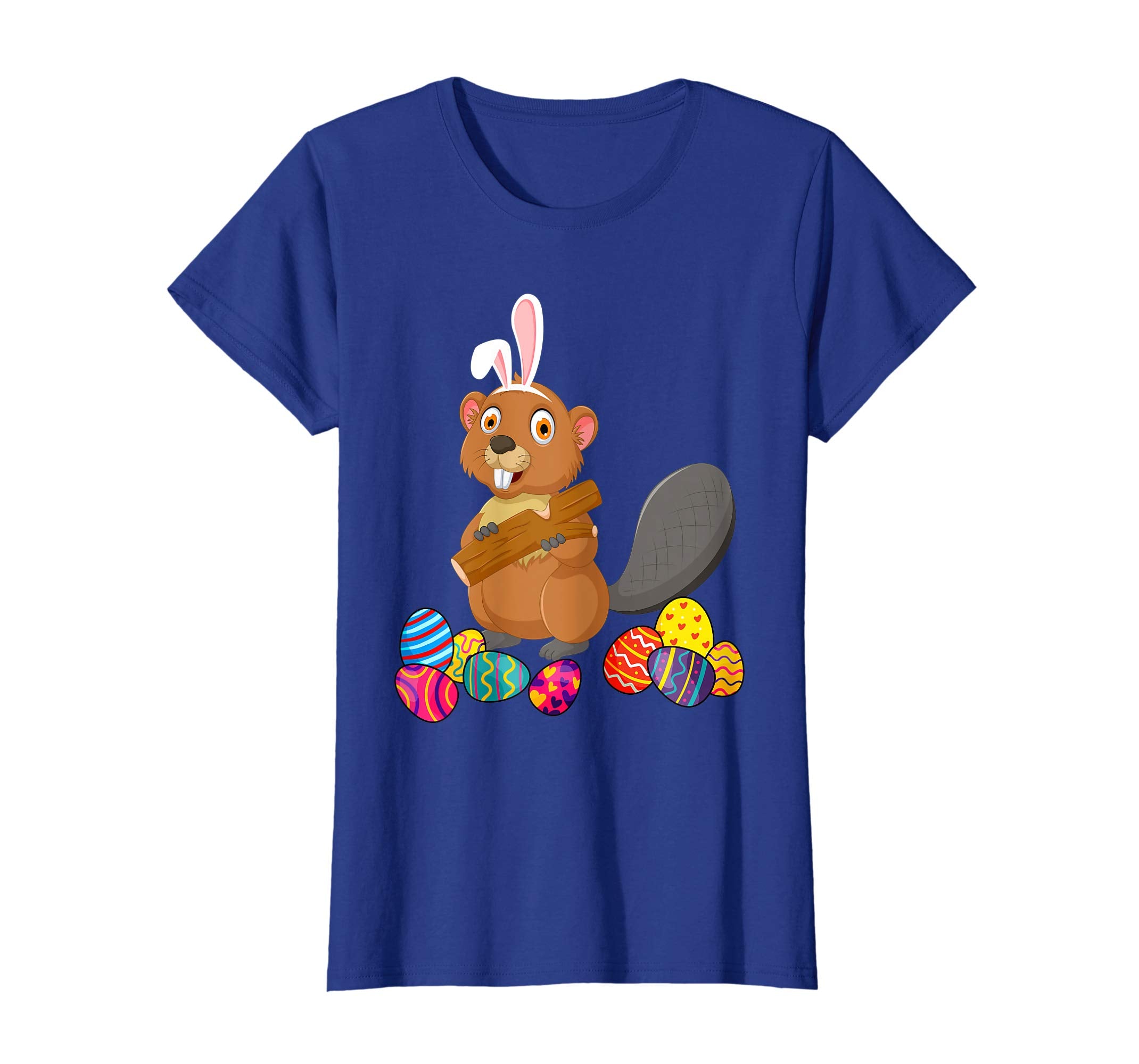 Beaver Bunny Ear With Egg Easter Easter Day Shirt