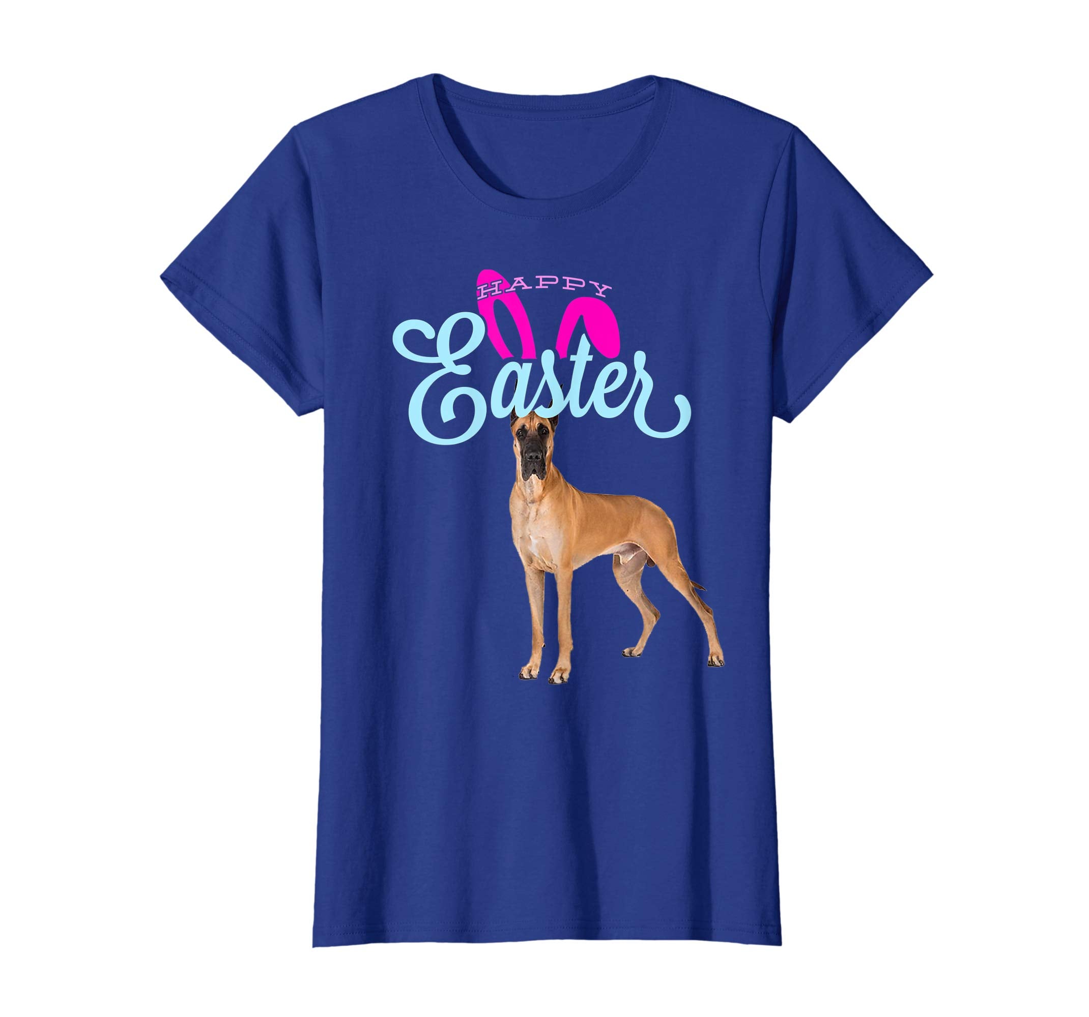 Easter Bunny Great Dane Tshirt Dog Men Women Gift Easter Day