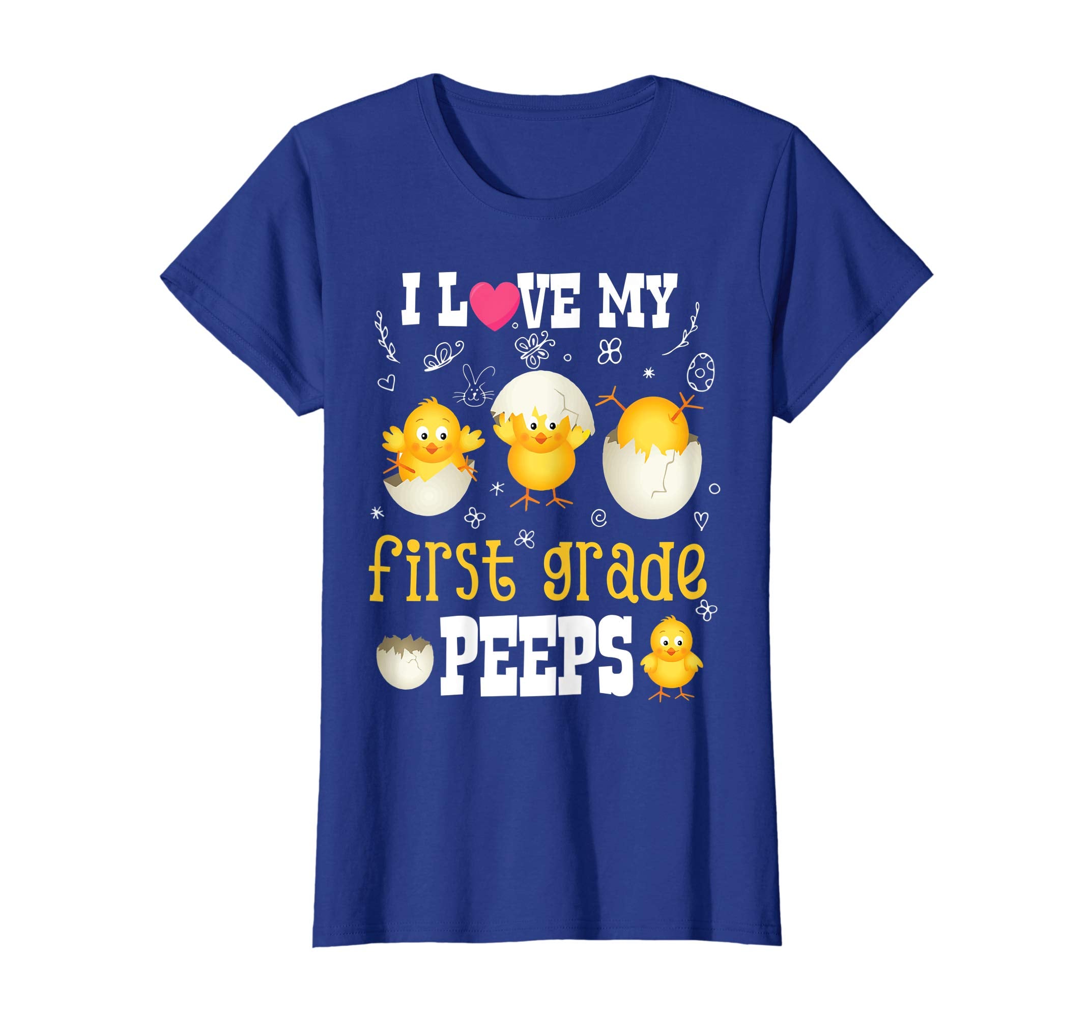 I Love My First Grade Peeps Easter Bunny T-Shirt