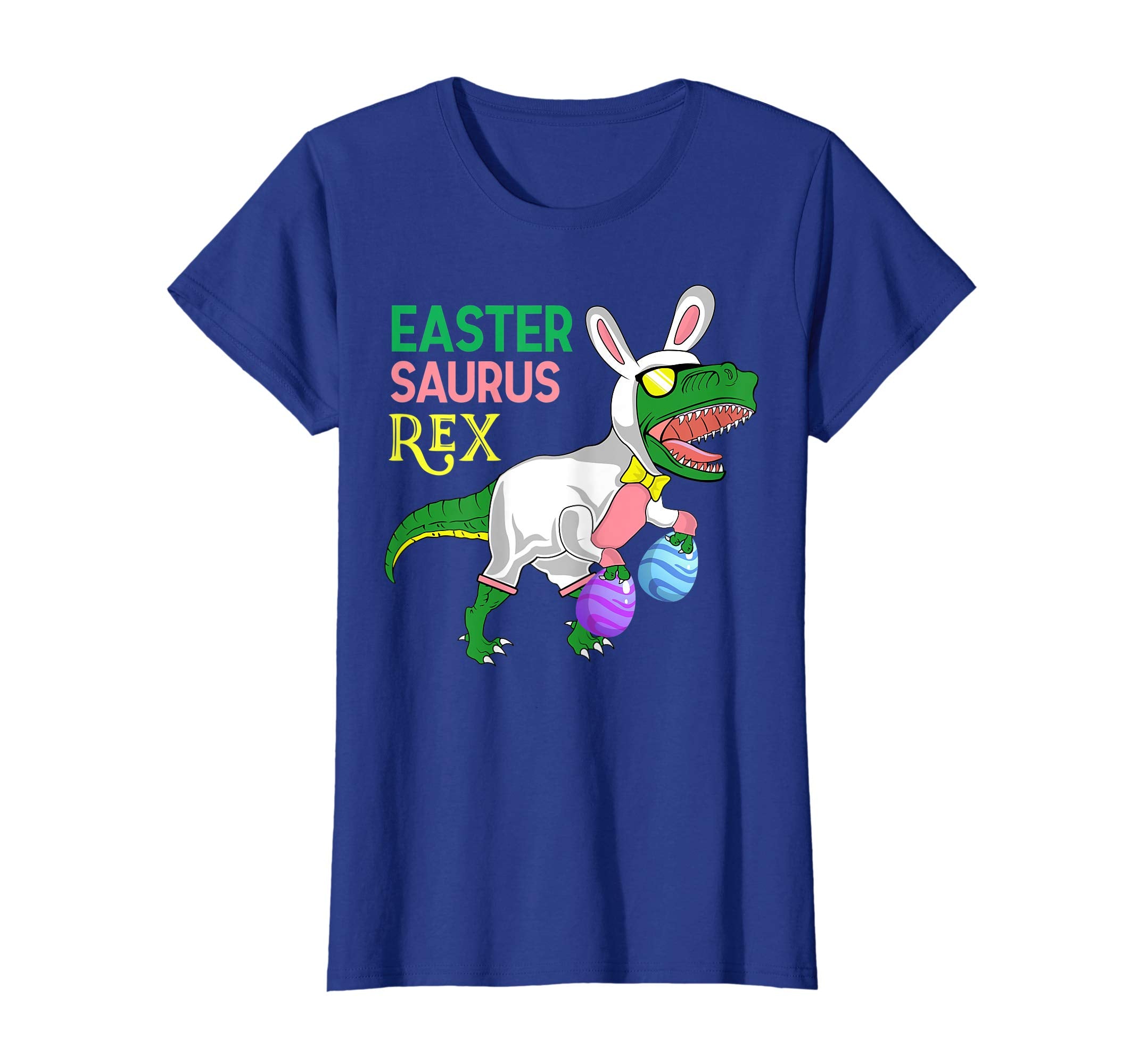 Easter Dinosaur T-Rex Shirt Funny Eastrawr Egg Bunny Tee