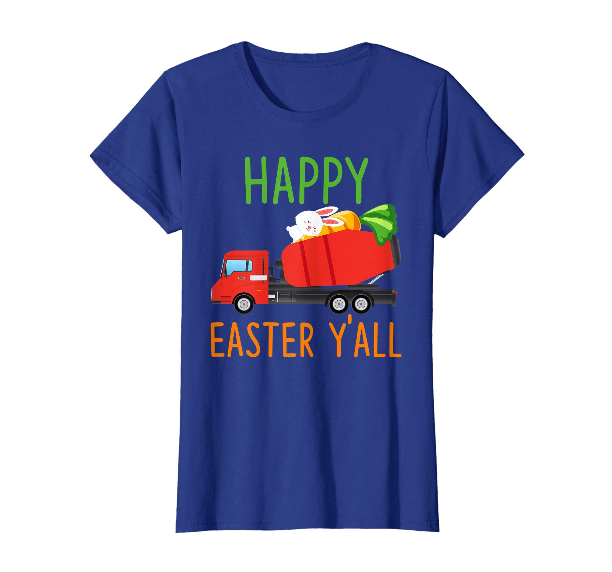 Cement-Truck Happy-Easter-Y'all T-shirt Hunting-Season-Egg