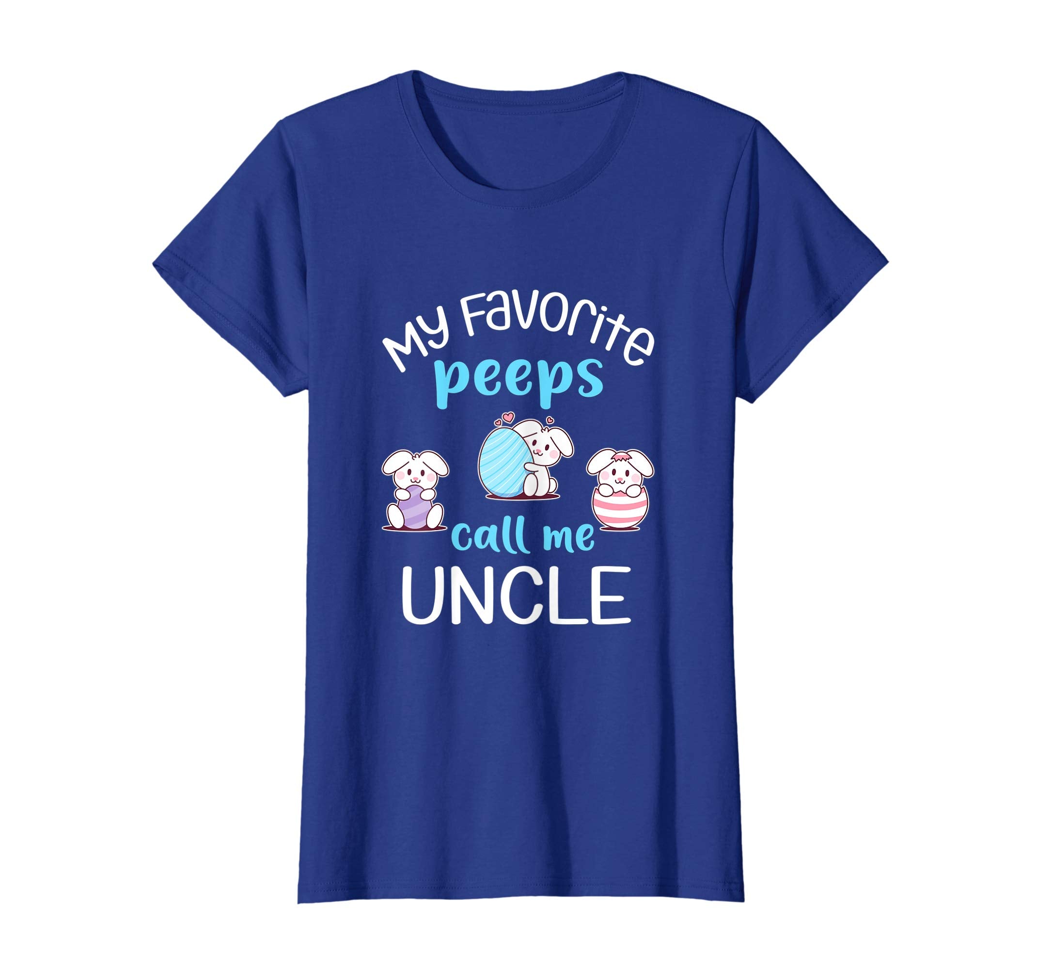 My Favorite Peeps Call Me Uncle Tshirt Happy Easter Day