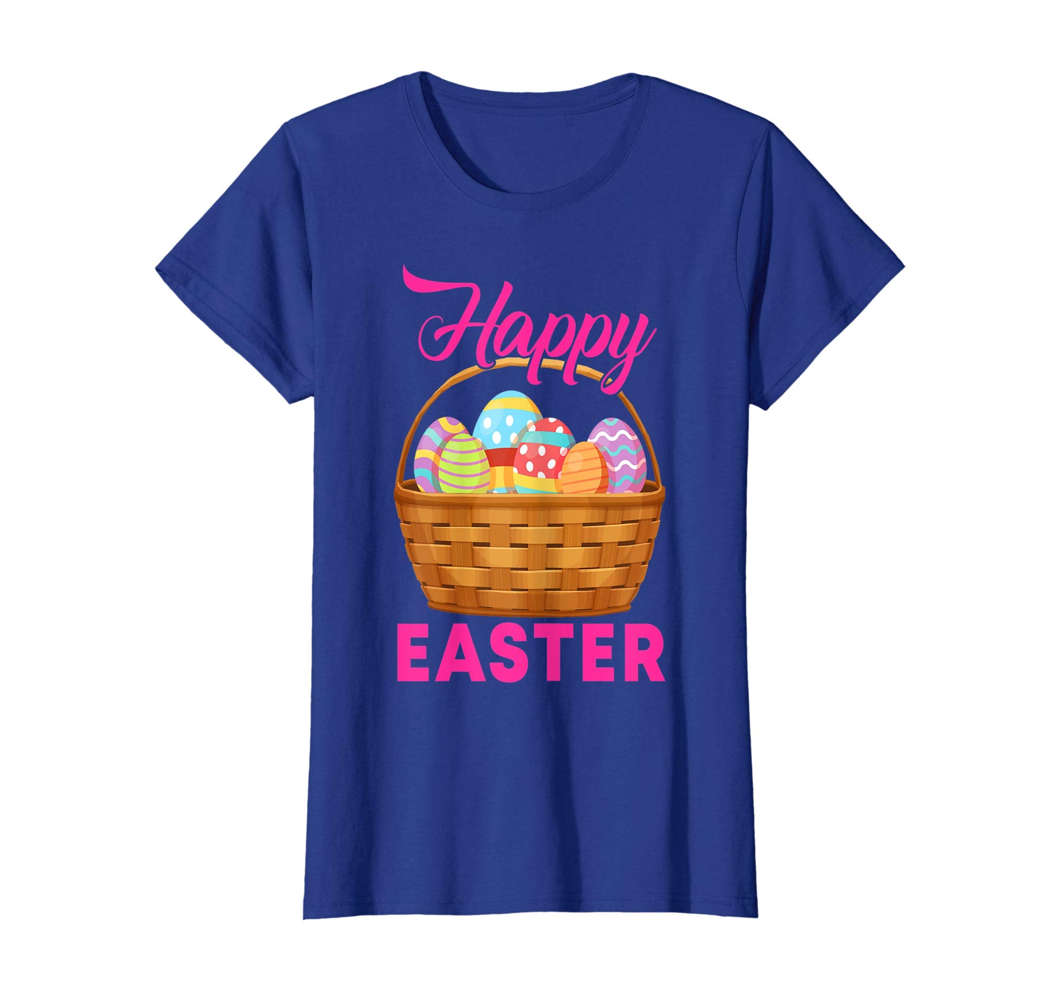 Happy Easter with Eggs T shirt for Men Women Kids
