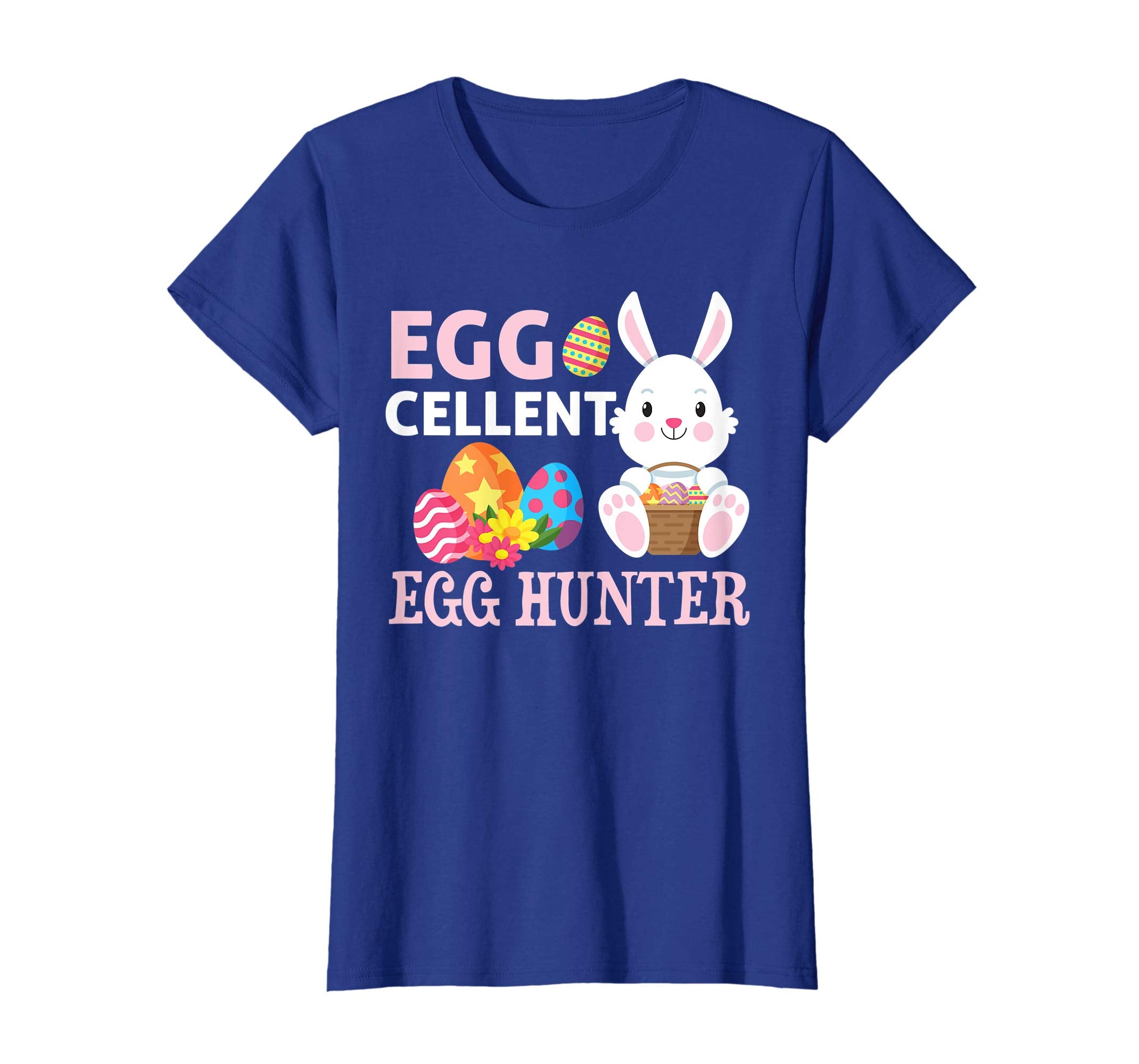 Eggcellent Egg Hunter Easter Bunny T-shirt Boys Girls