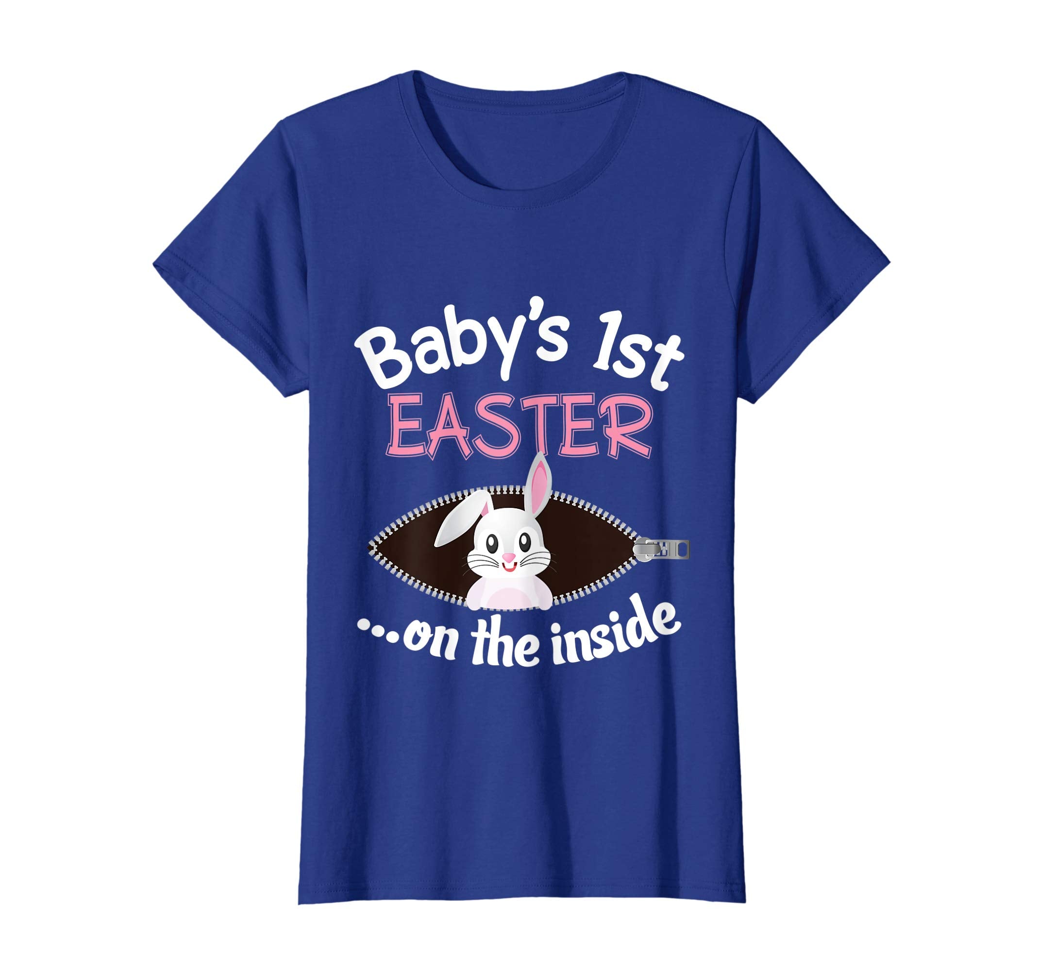 Baby 1st Easter On The Inside T-Shirt Pregnancy Announcement