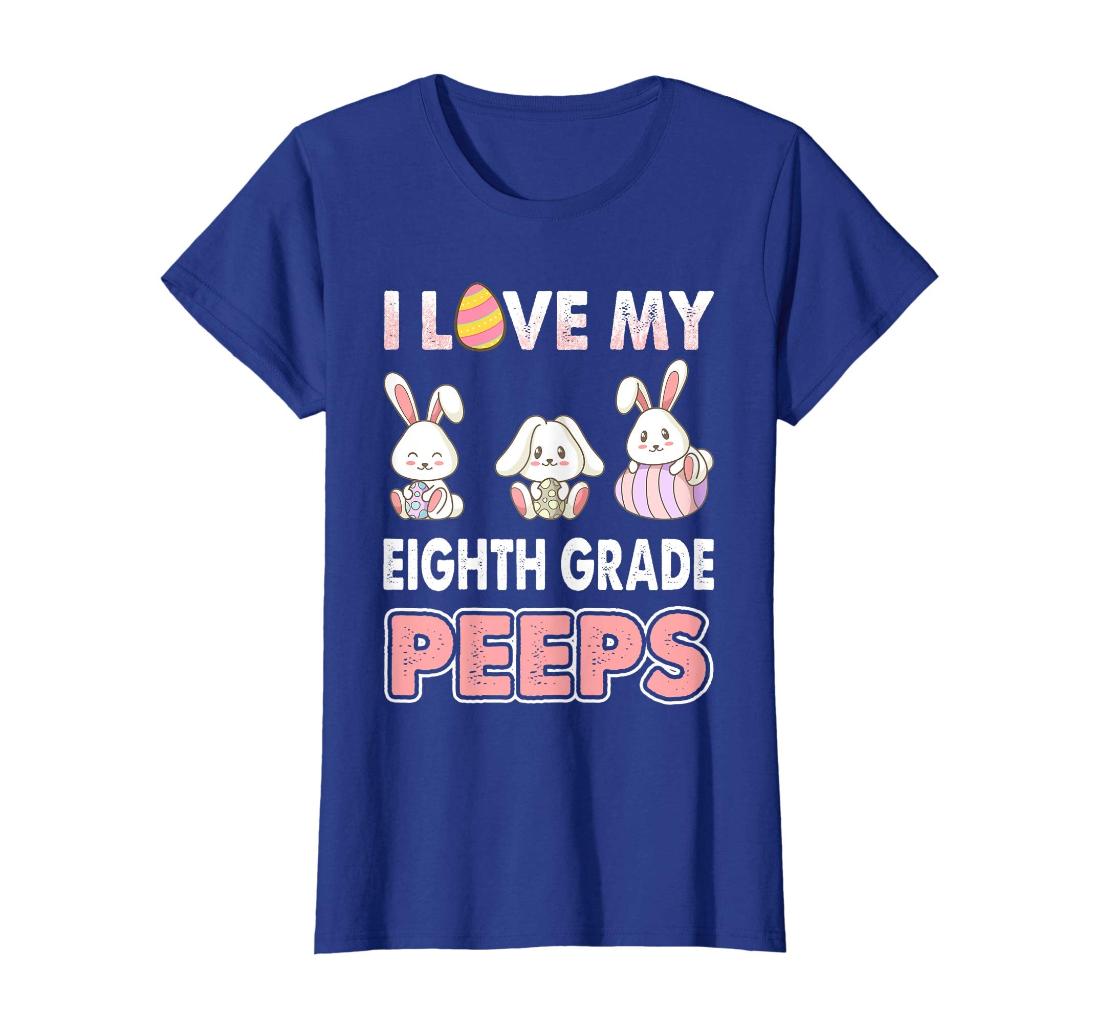 I Love My Eighth Grade Peeps Easter Day T-Shirt