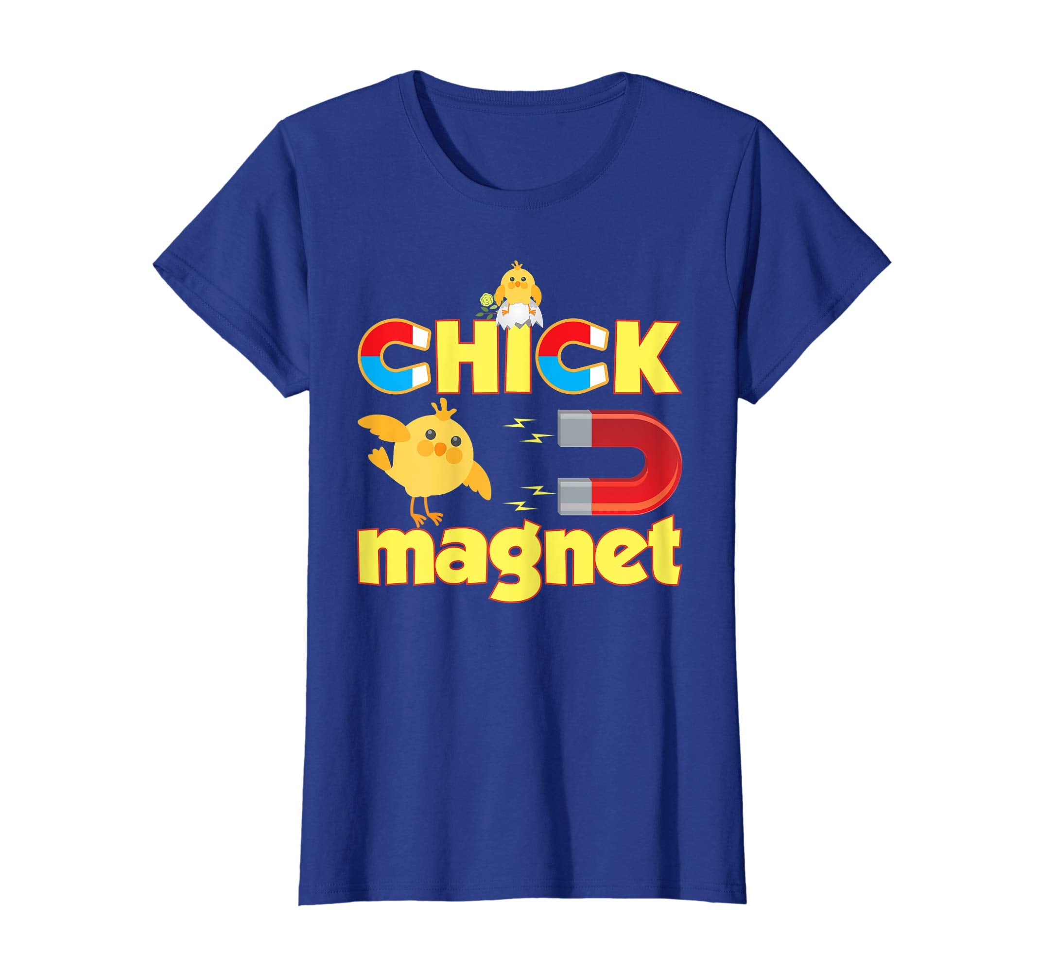 Cute Chick Magnet Easter T-Shirt Egg Hunting Lovely Cute