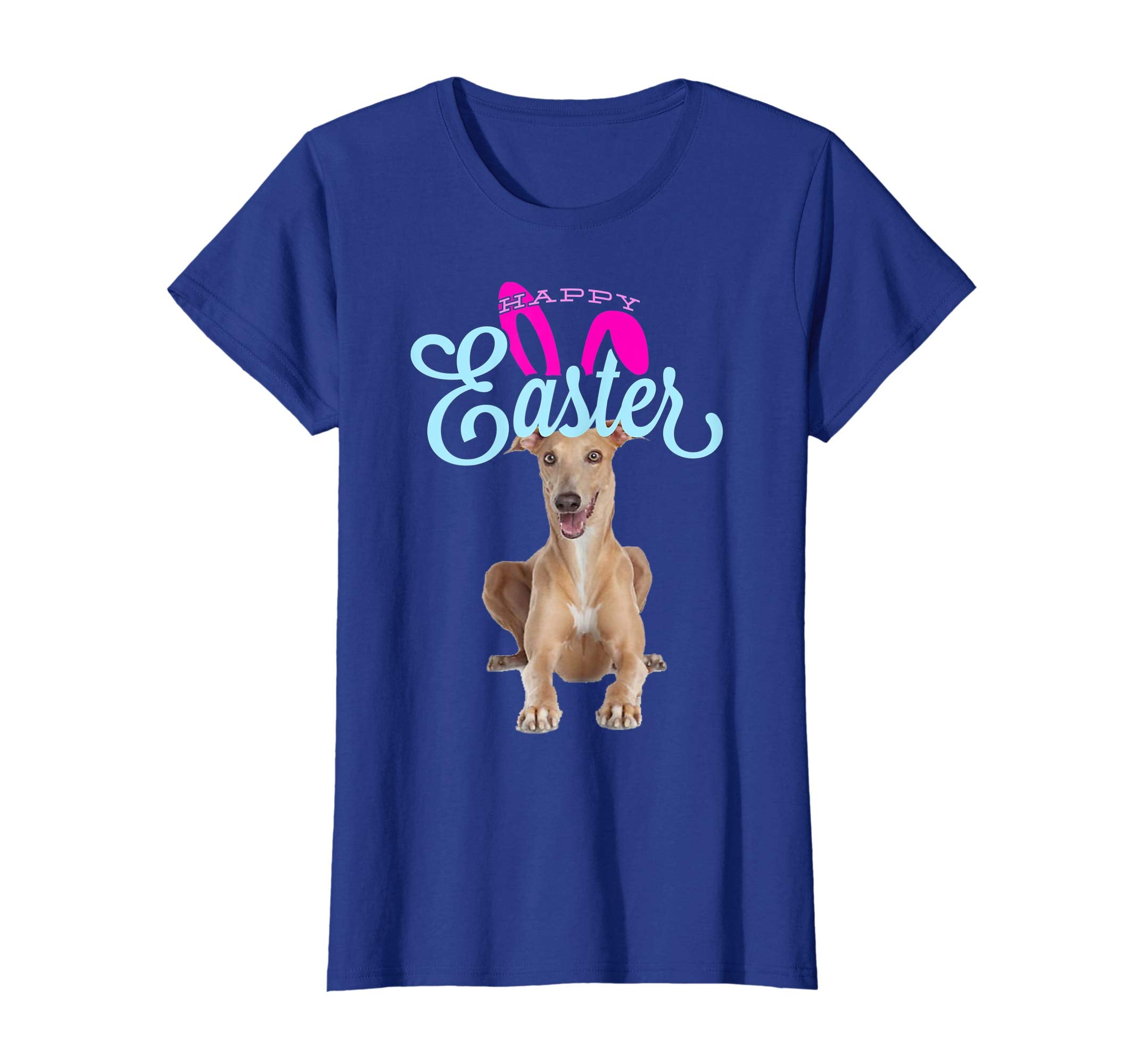 Easter Bunny Greyhound Tshirt Dog Men Women Easter Gift