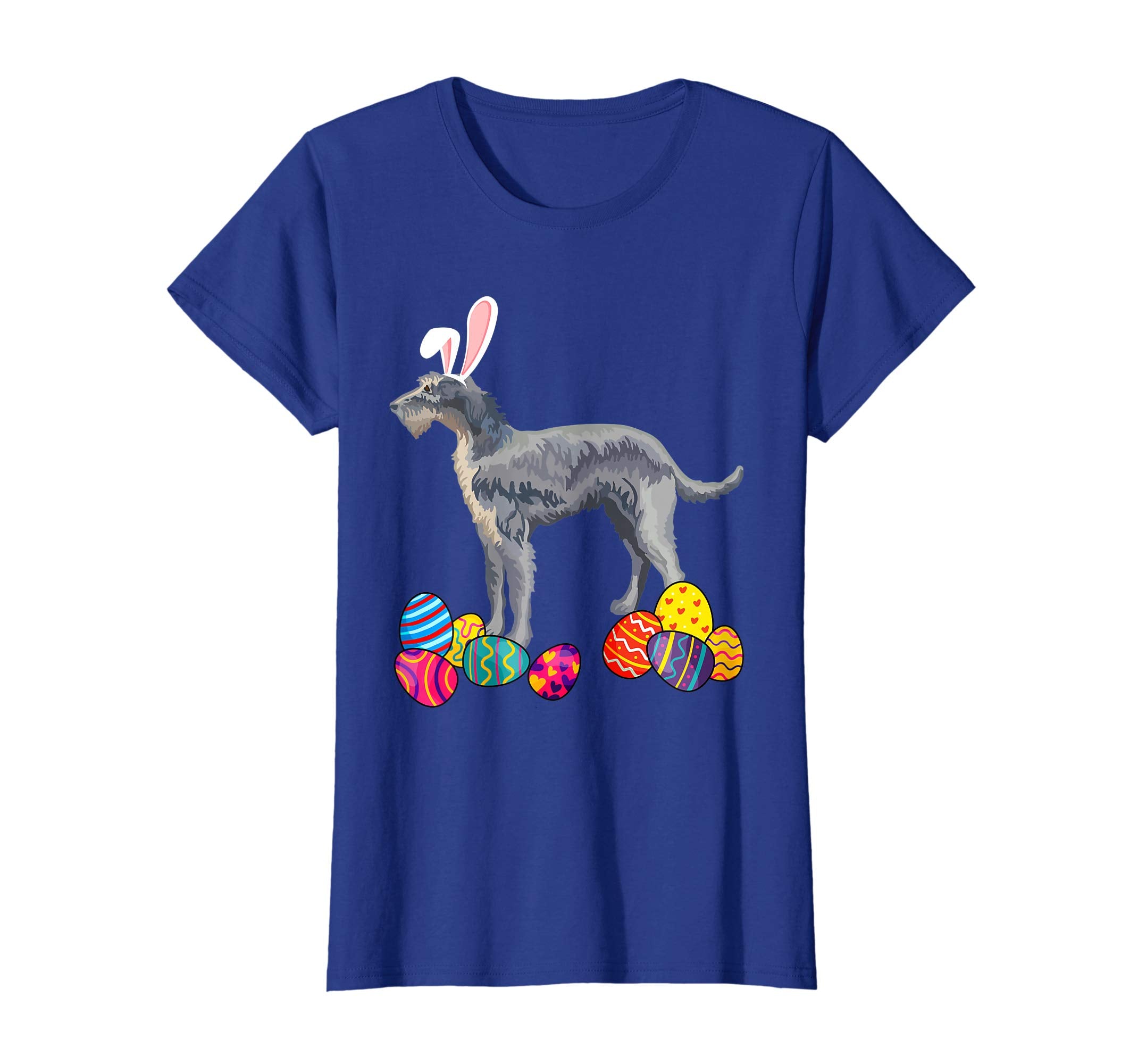 Irish Wolfhound Bunny Ear With Egg Easter Easter Day Shirt