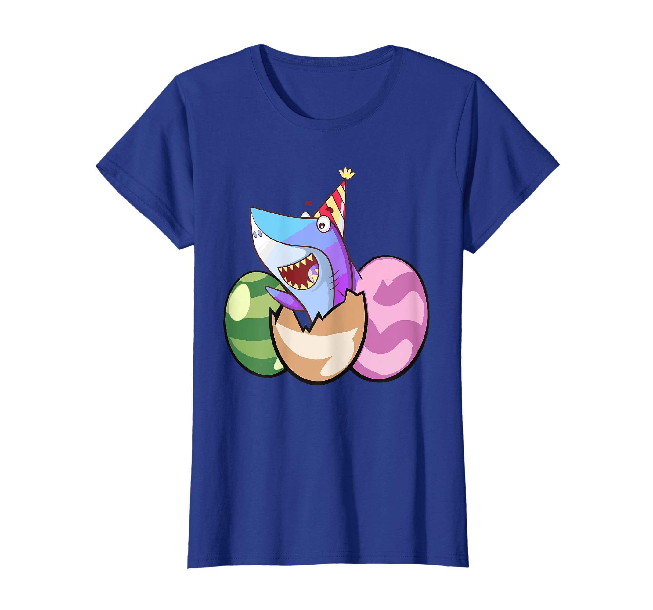Cute Shark in Easter Eggs Funny Easter Day Tshirt Gifts