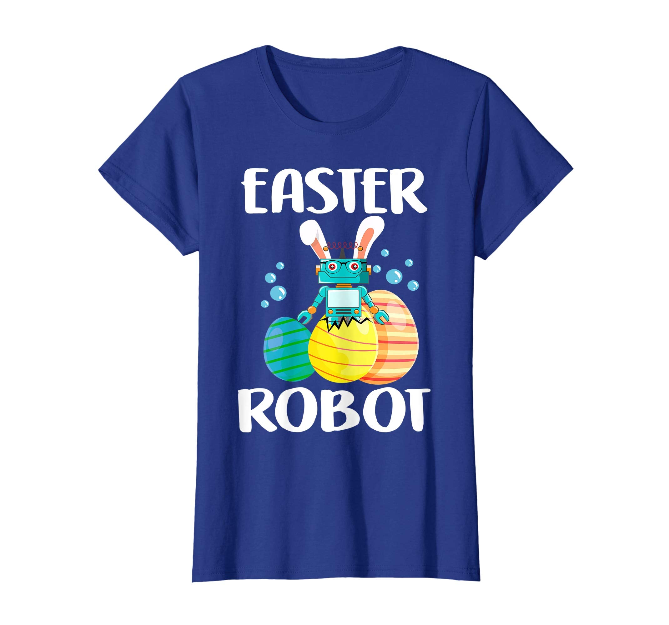 Easter Egg Happy Easter Day T-Shirt Easter Robot