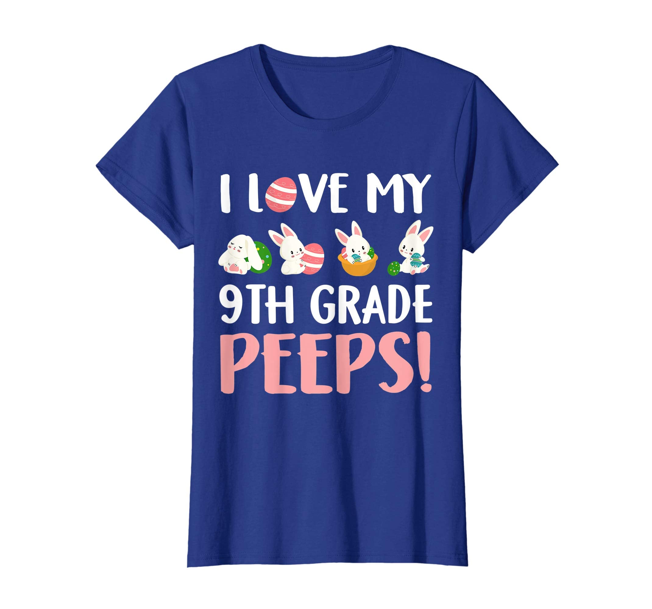I Love My 9th Grade Peeps Easter Day T-Shirt