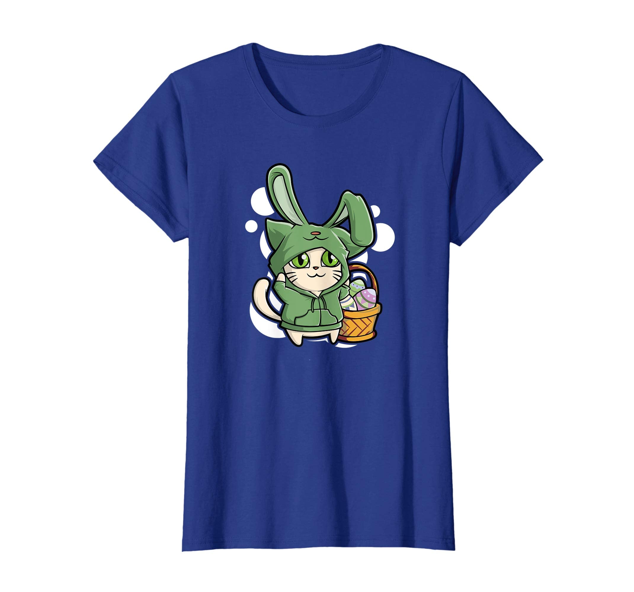 Cat Portrait Kawaii Easter Shirt Funny Gift Idea Women Men