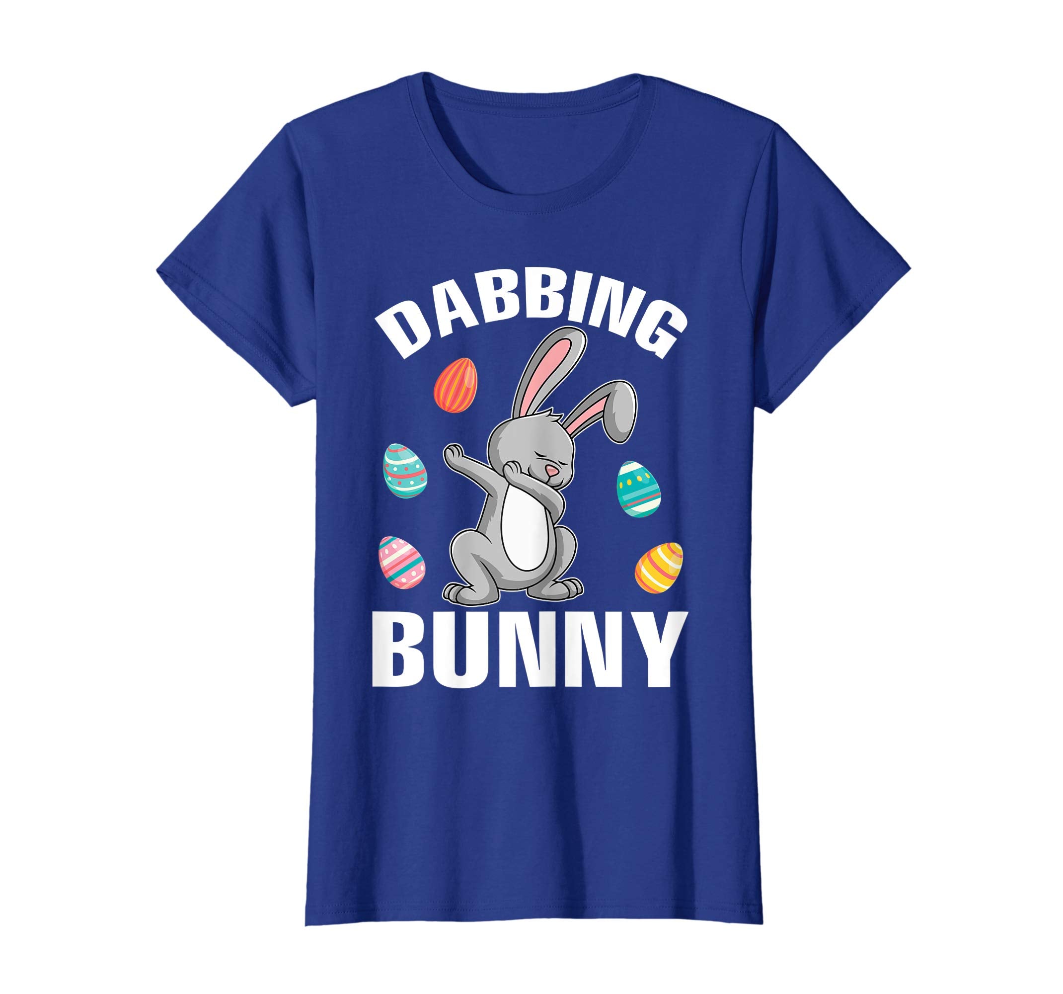Bunny Rabbit Dabbing Dancing Easter Eggs Shirt Dabbing Bunny