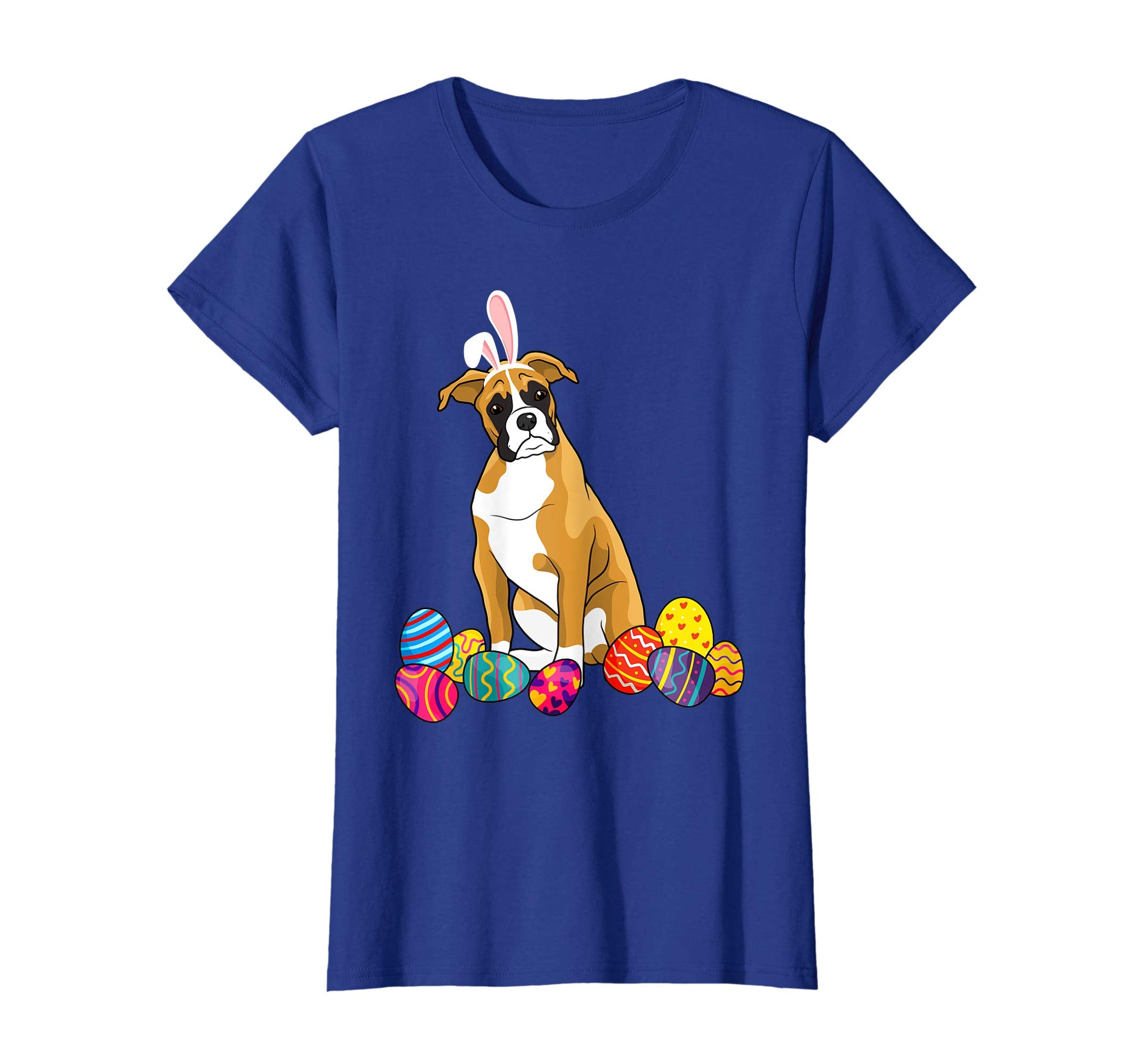 Boxer Bunny Ear With Egg Easter Easter Day Shirt