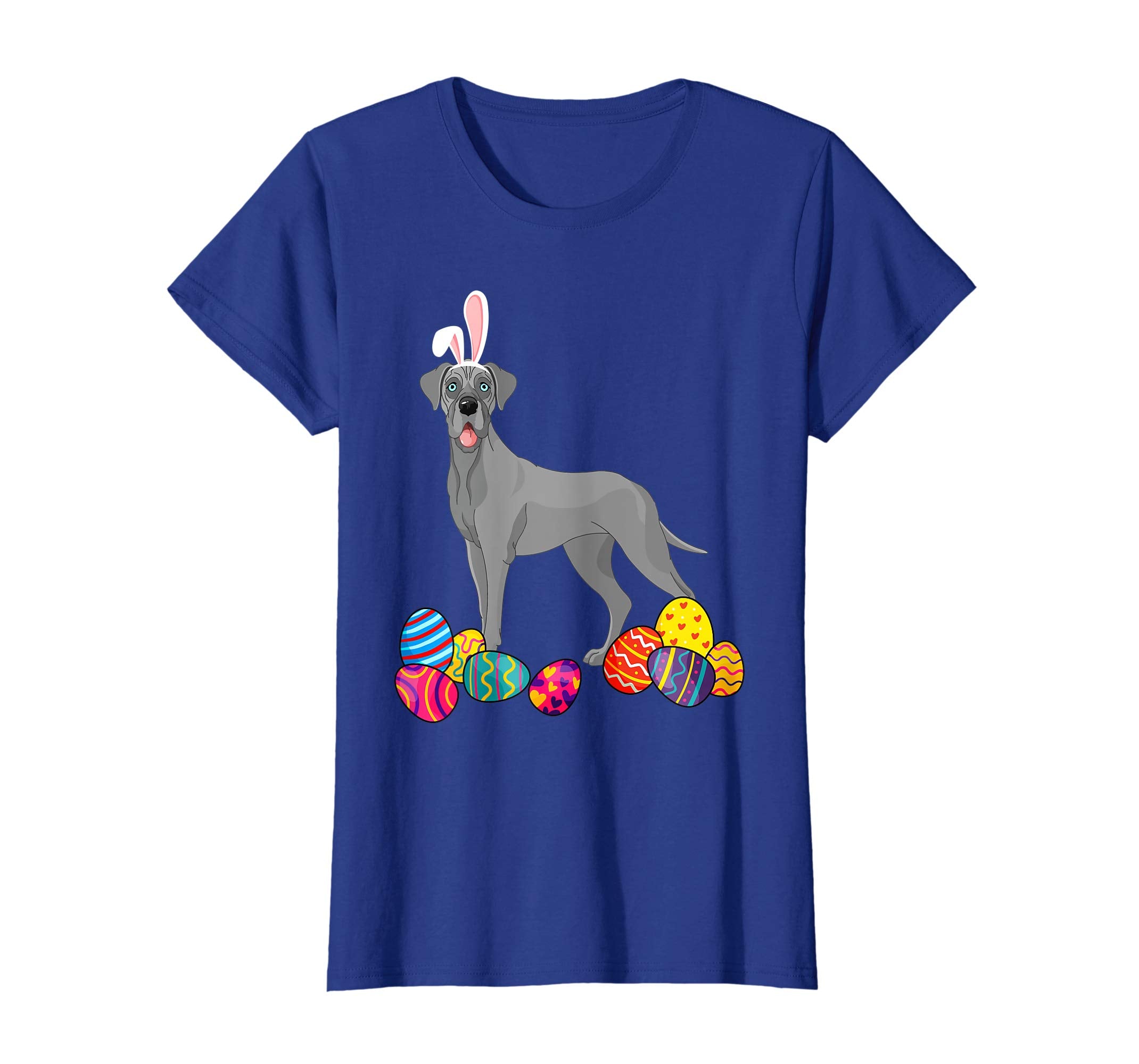 Great Dane Bunny Ear With Egg Easter Easter Day Shirt