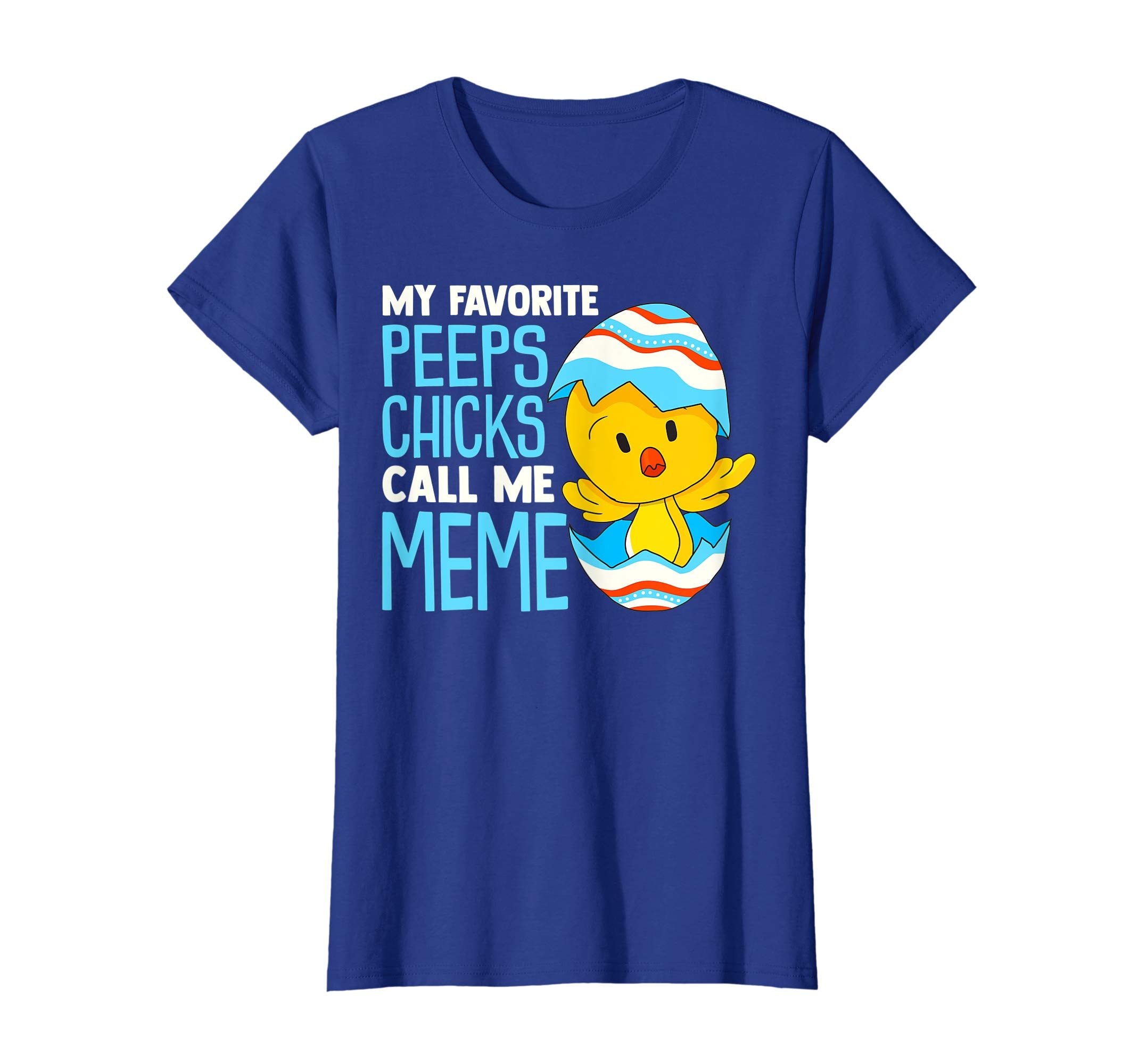 My Favorite Peeps Chicks Call Me Meme Shirt Easter Day Kids