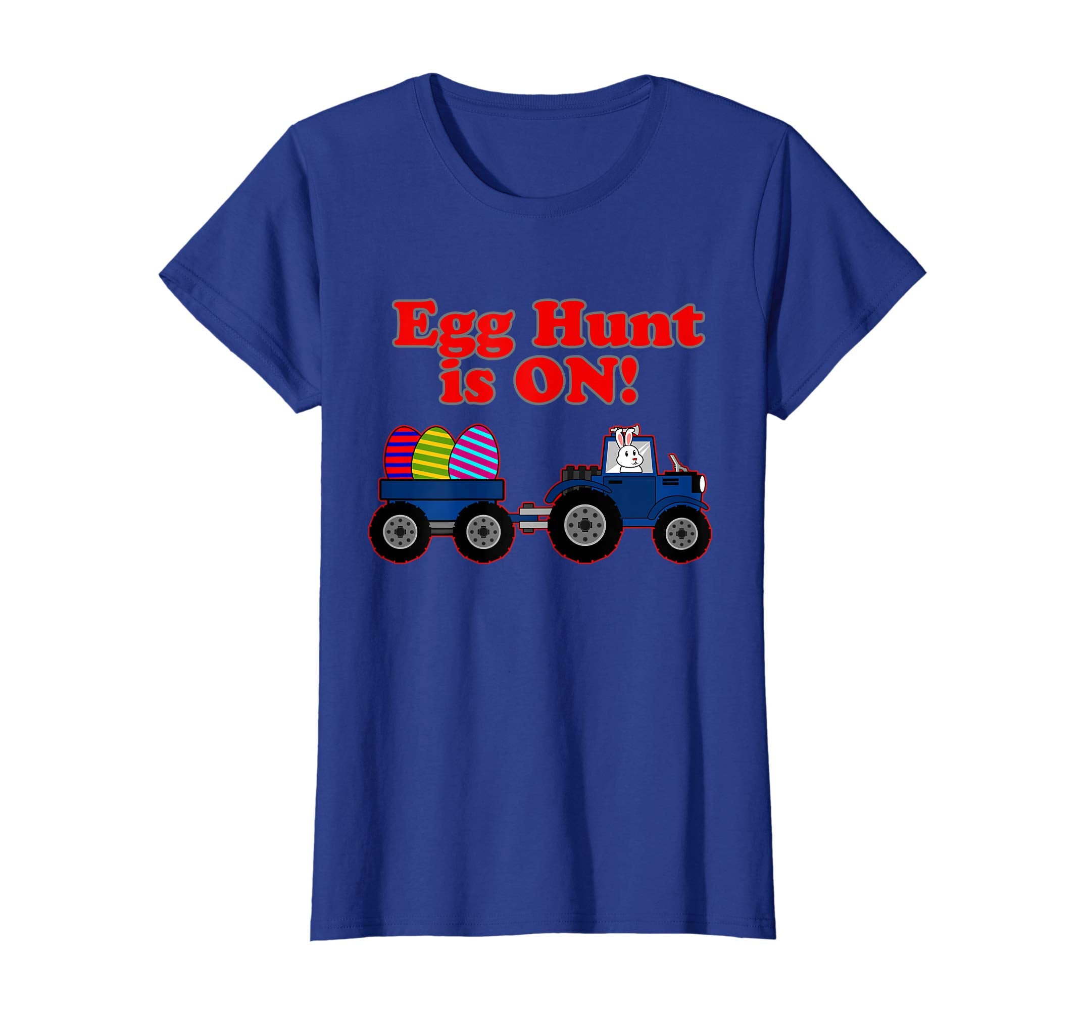 Easter Egg Bunny Tractor Shirt | Cool Hare Bulldozers Gift