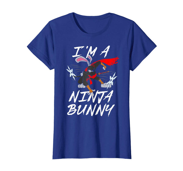 Im a Ninja Bunny Easter Sunday Egg Hunt Hiding T Shirt Boy