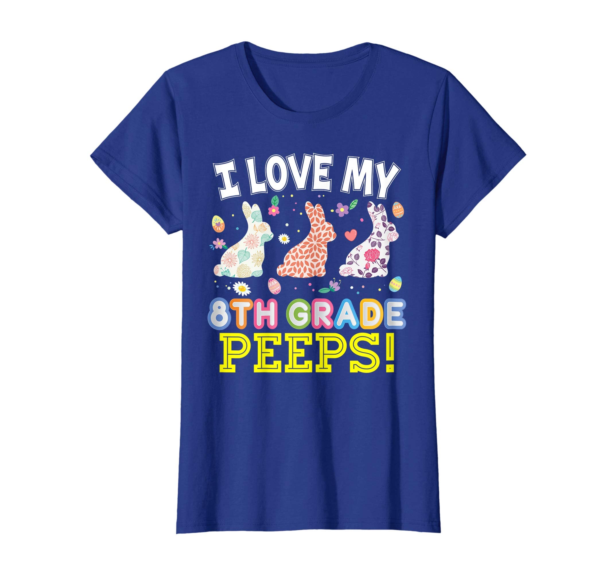 I Love My 8th Grade Peeps Eighth Easter Bunnies T-Shirt