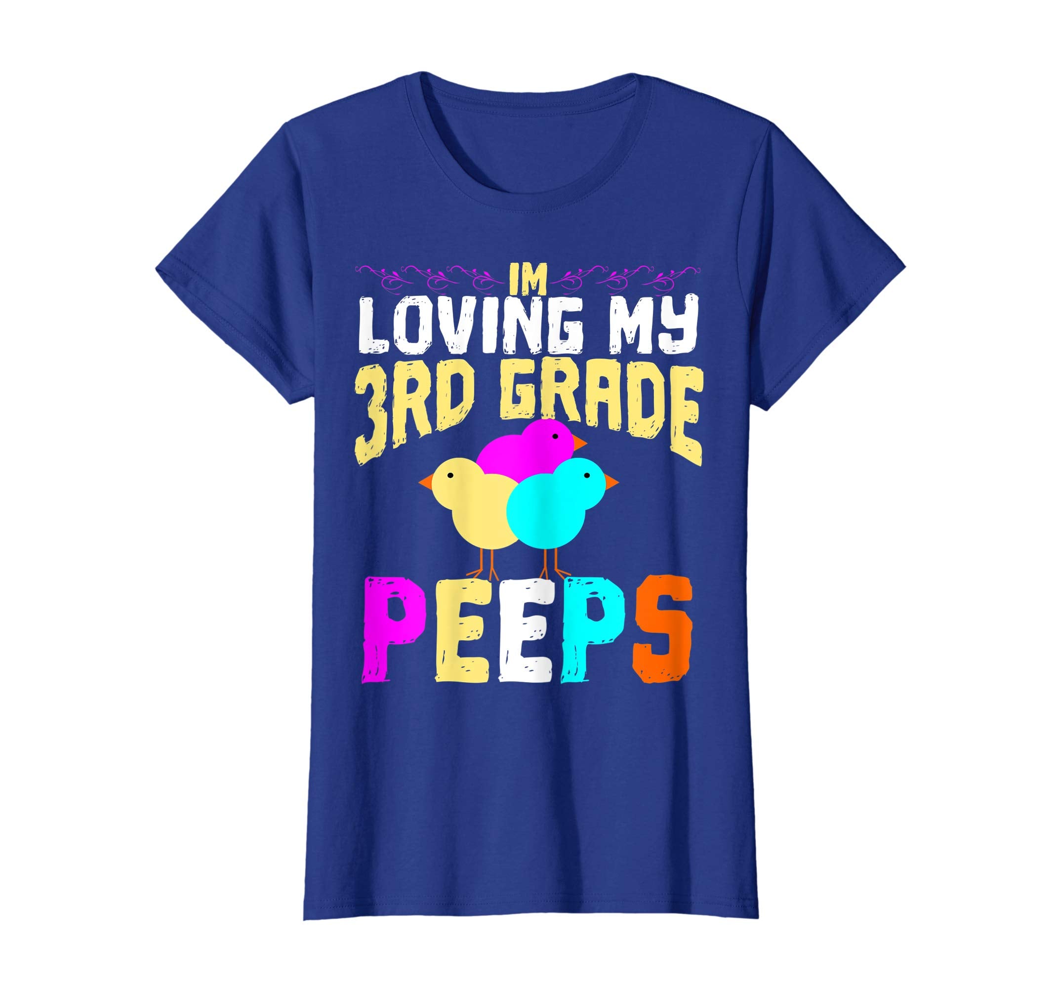 3rd Grade Peeps Easter TShirt Teacher Gift