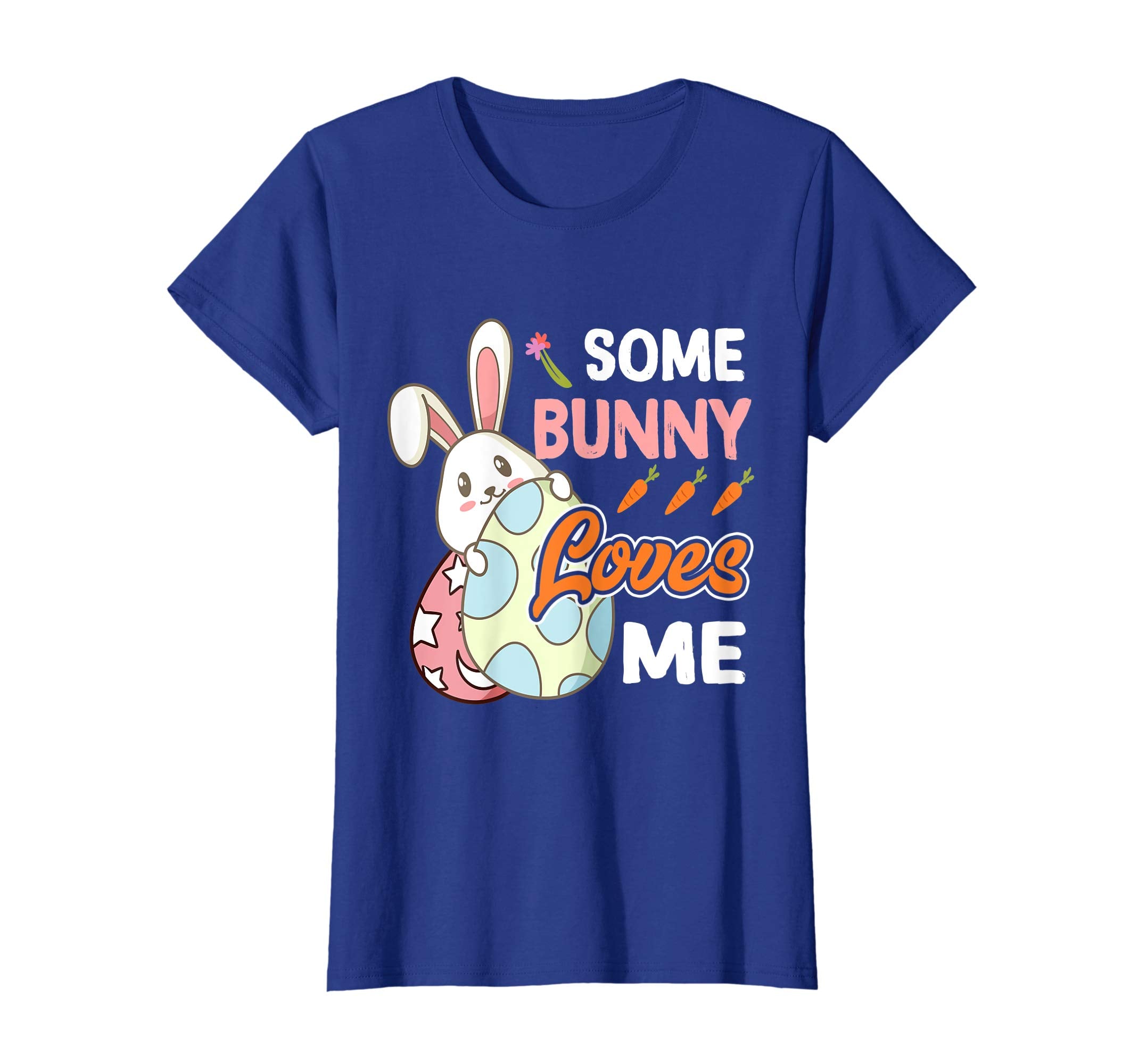 Easter T-Shirt Some Bunny Loves Me Men Women Kids Funny