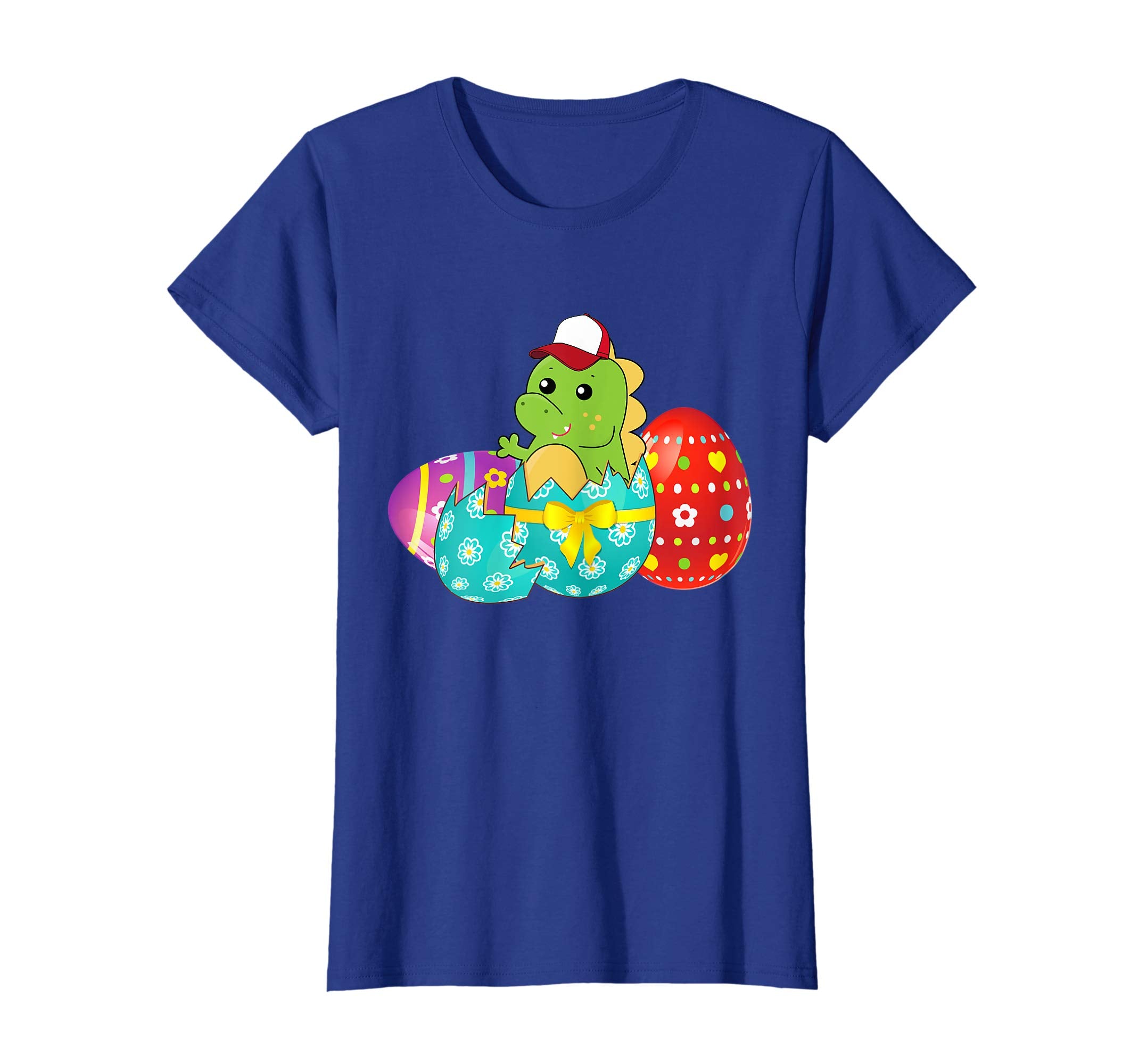 Dinosaur Easter Eggs T-Shirts For Kids Boys Girls