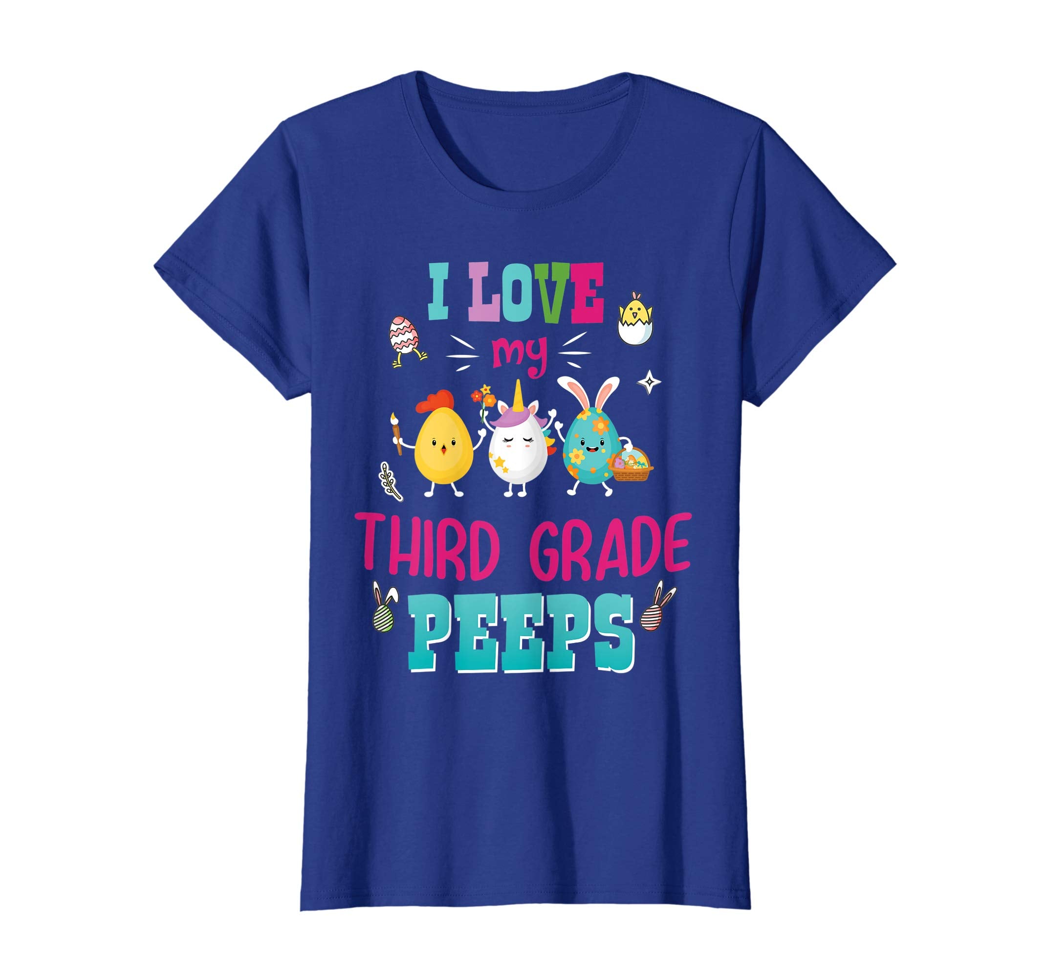 I Love My Third Grade Peeps Easter Day T-Shirt