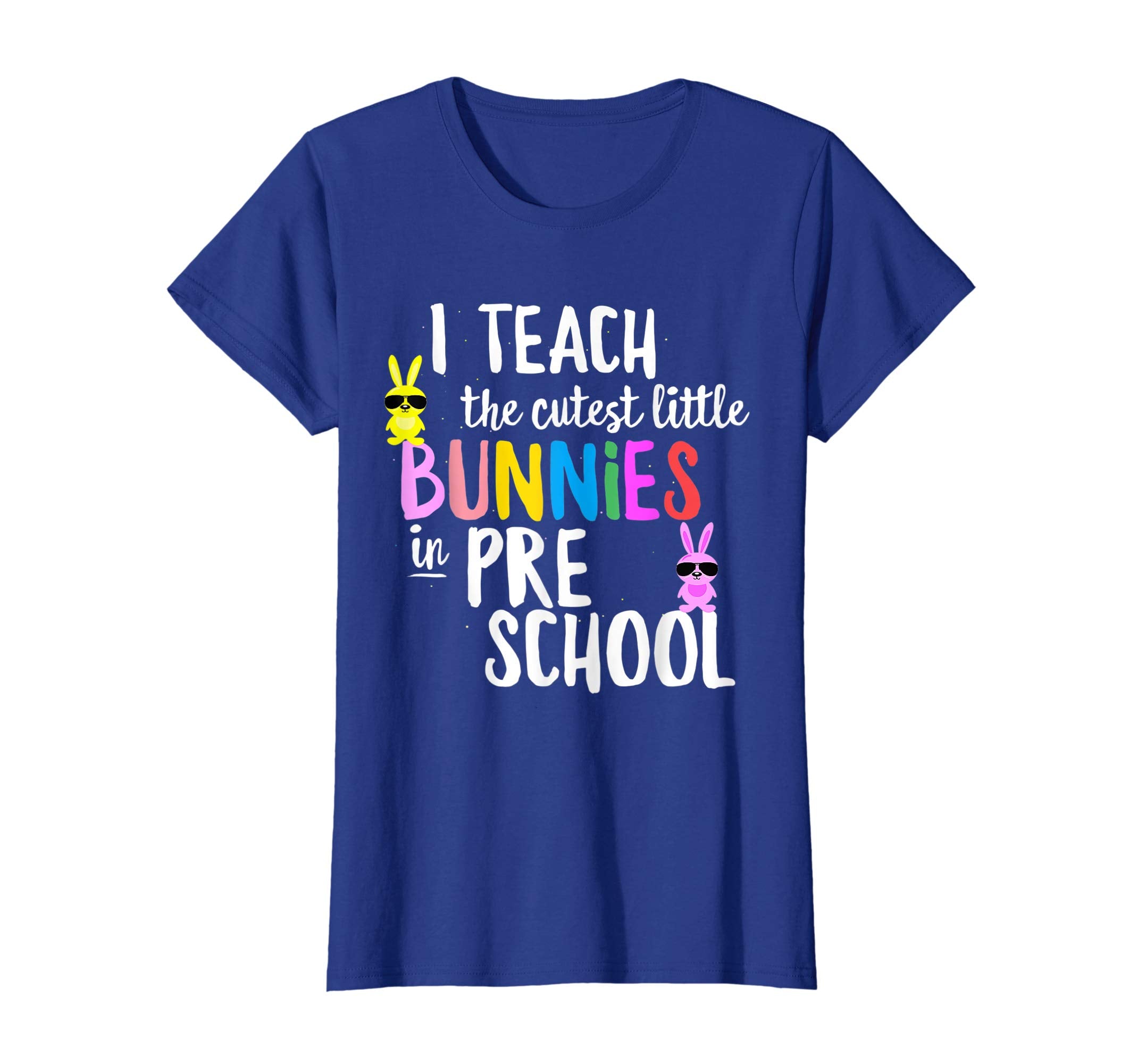 Easter Preschool Teacher Bunny Christian Holiday T-shirt