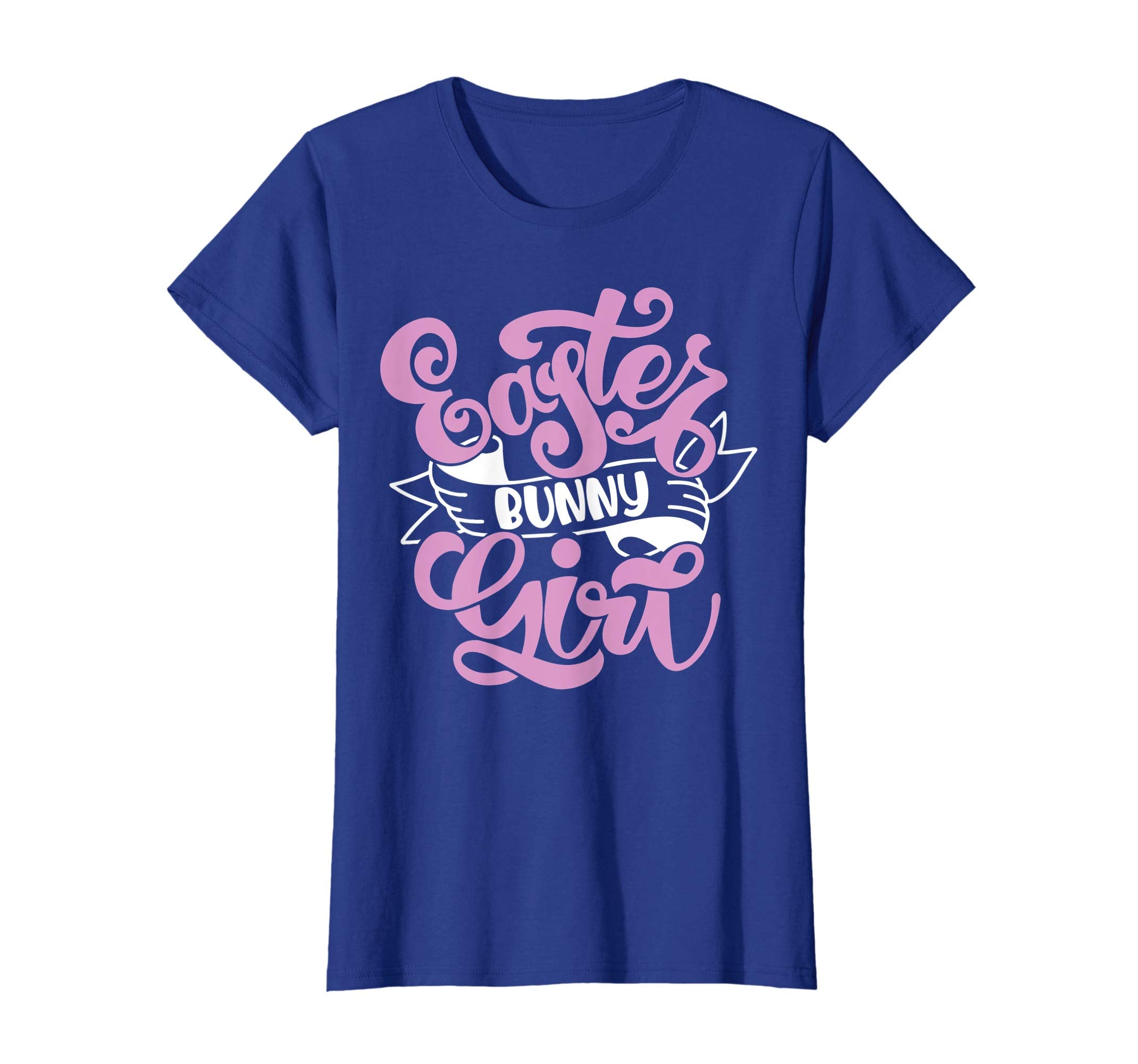Cute Girls Easter T Shirt - Easter Bunny Girl T Shirt