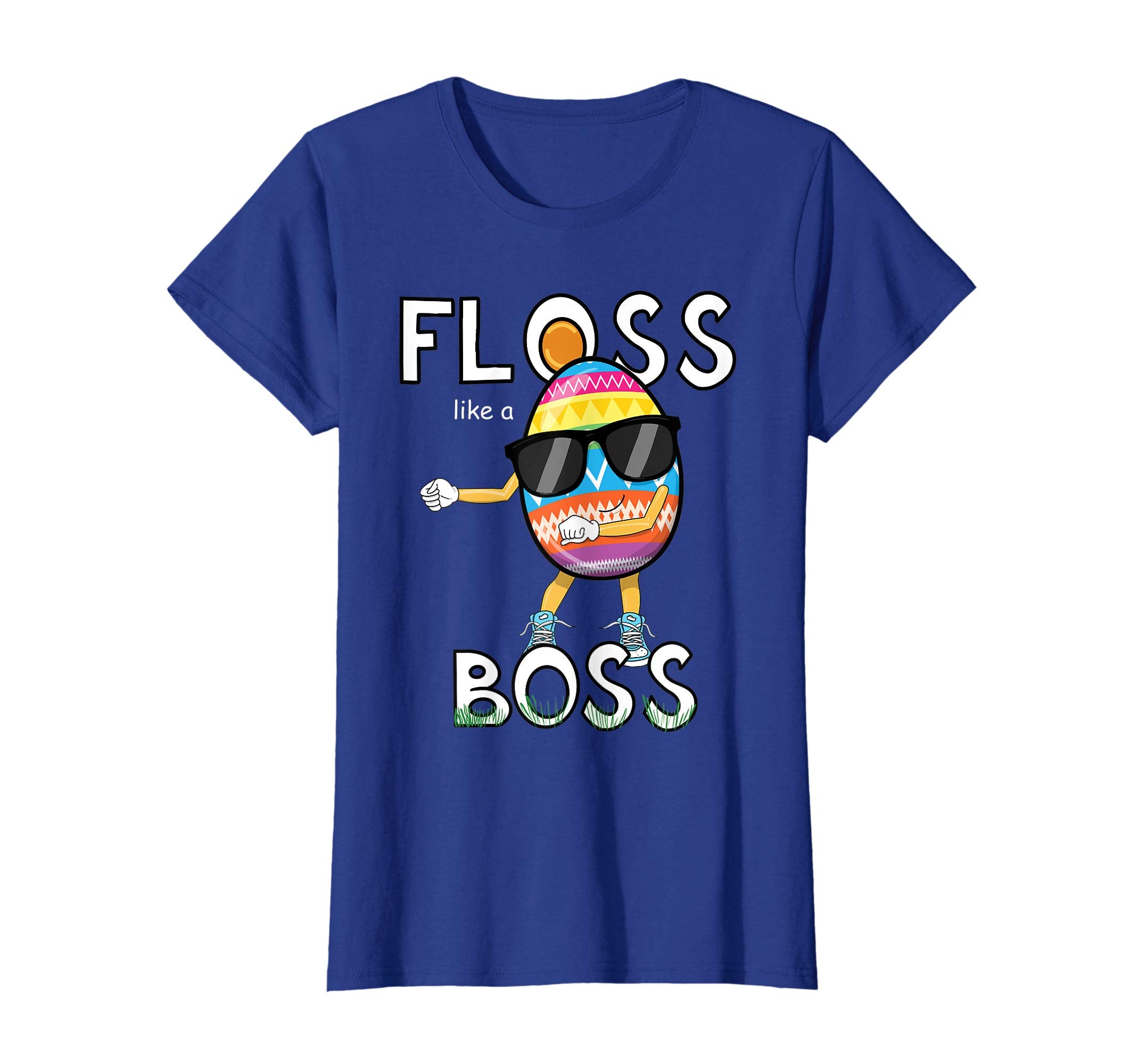 Floss Like A Boss Easter Egg Gift Shirt Boys Kids Flossing