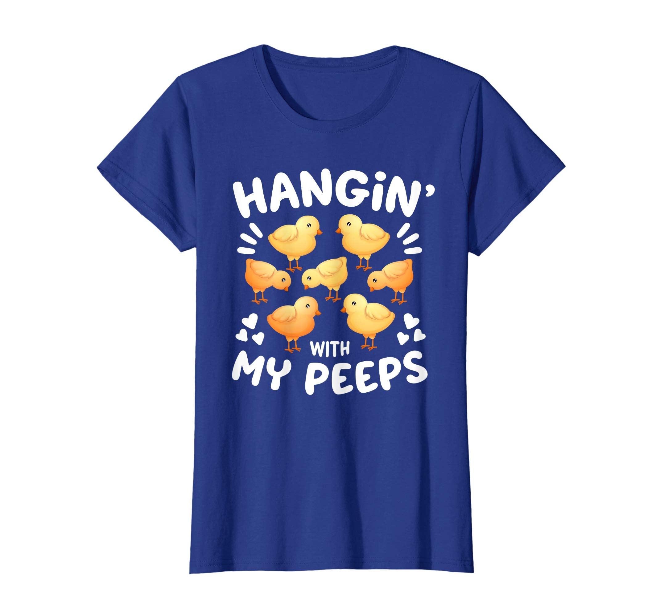 Hanging With My Peeps Happy Easter Kids Boys Girls T Shirt