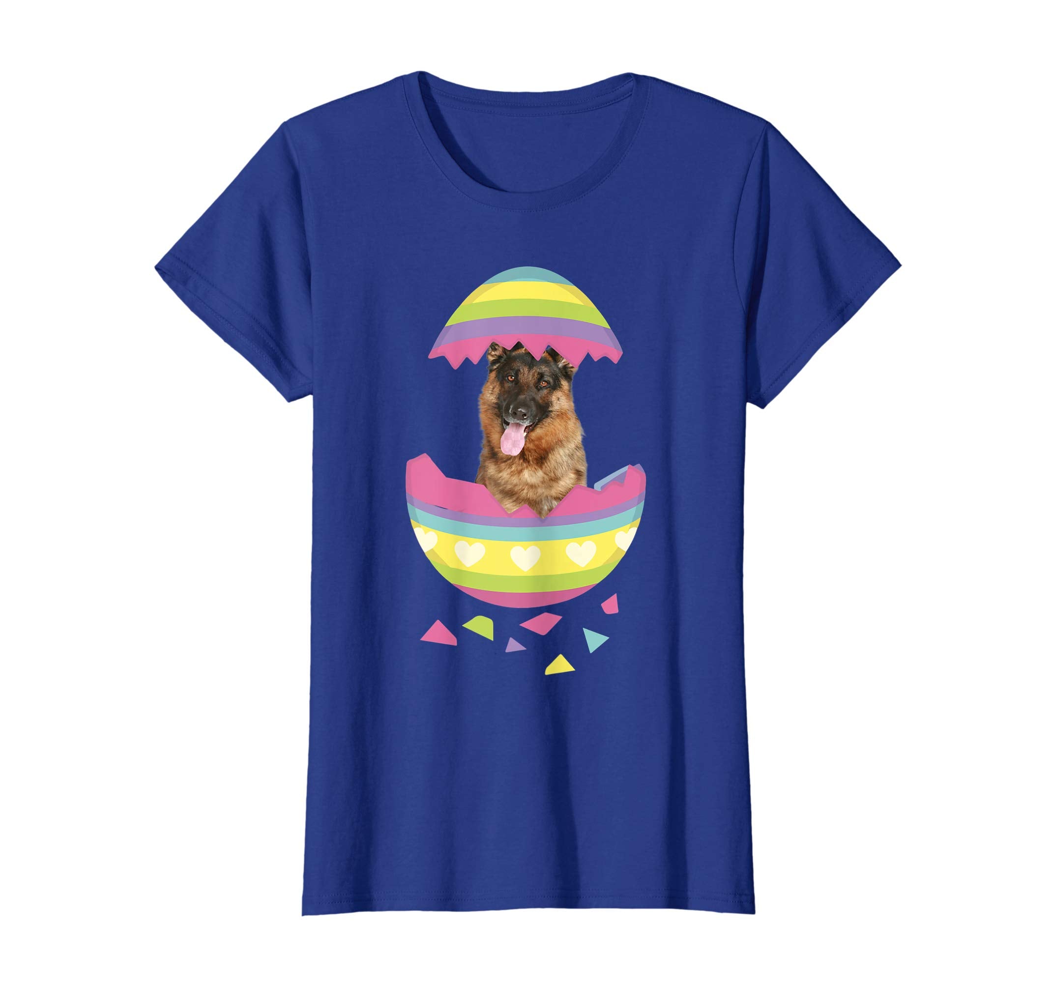 German Shepherd Easter Egg T-Shirt Dog Lover