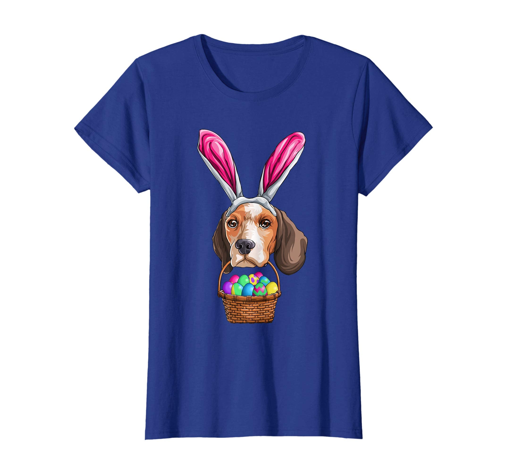 Easter Beagle T Shirt Men Women Kids Bunny Basket Eggs Gift