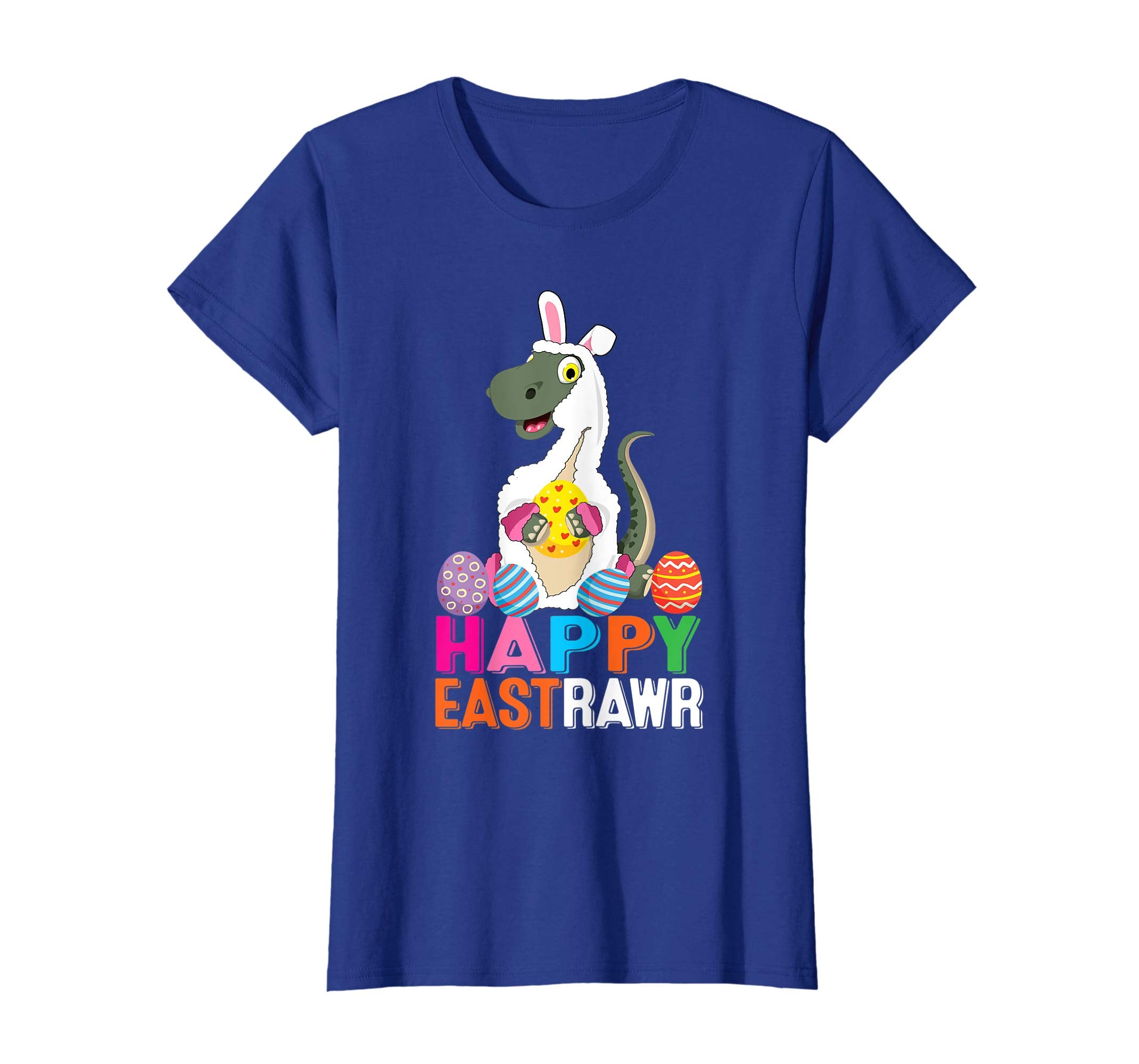 Happy Eastrawr Funny Dinosaur Easter Bunny Gift Kids Shirts